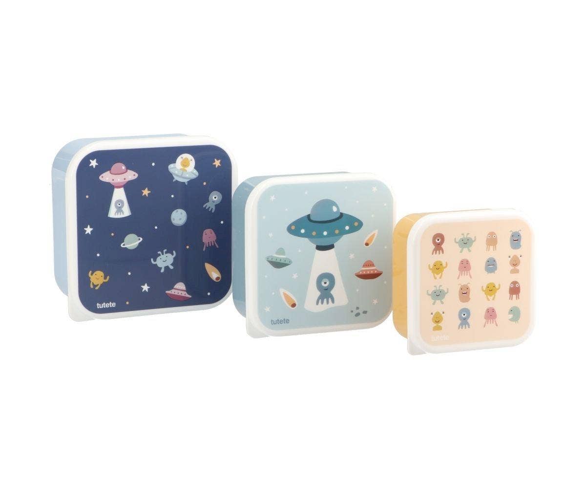 3 Lunch Boxes The Martians