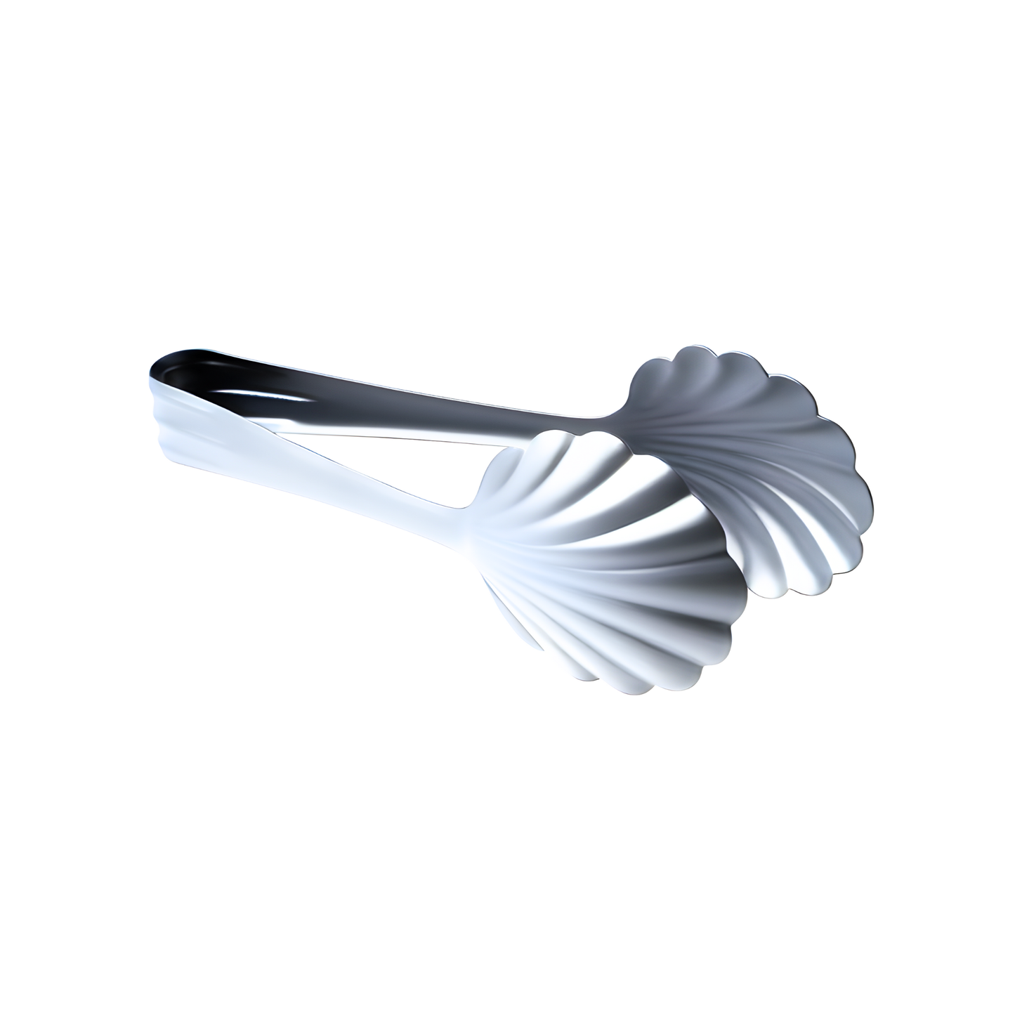Color Scalloped Bakery Tongs