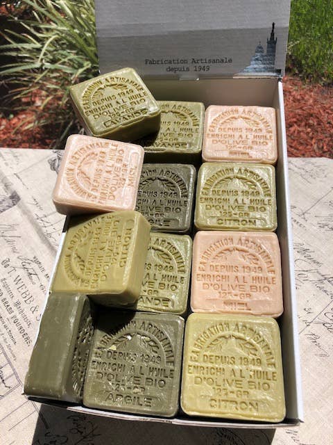 Square Organic Soaps of Marseille