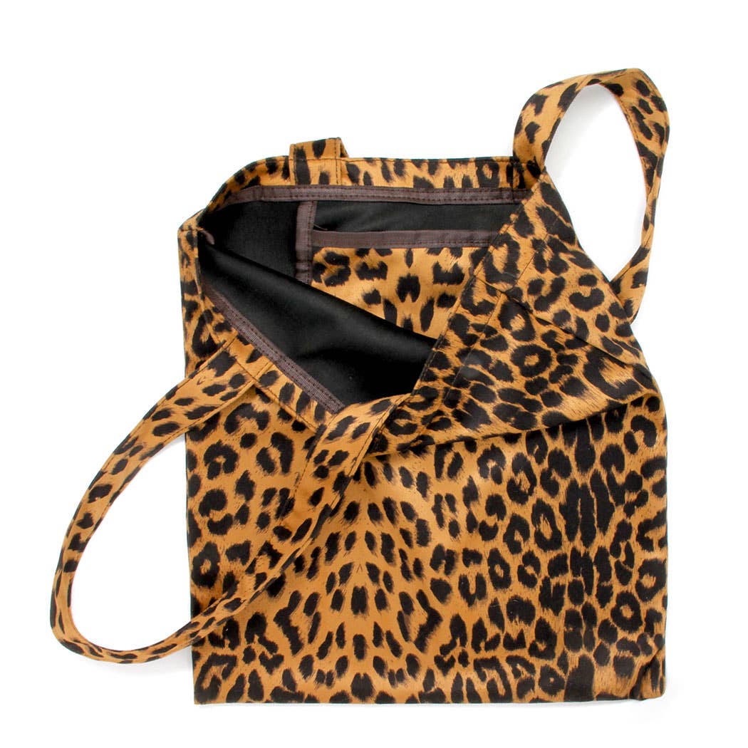 Cheetah Printed Tote Bag