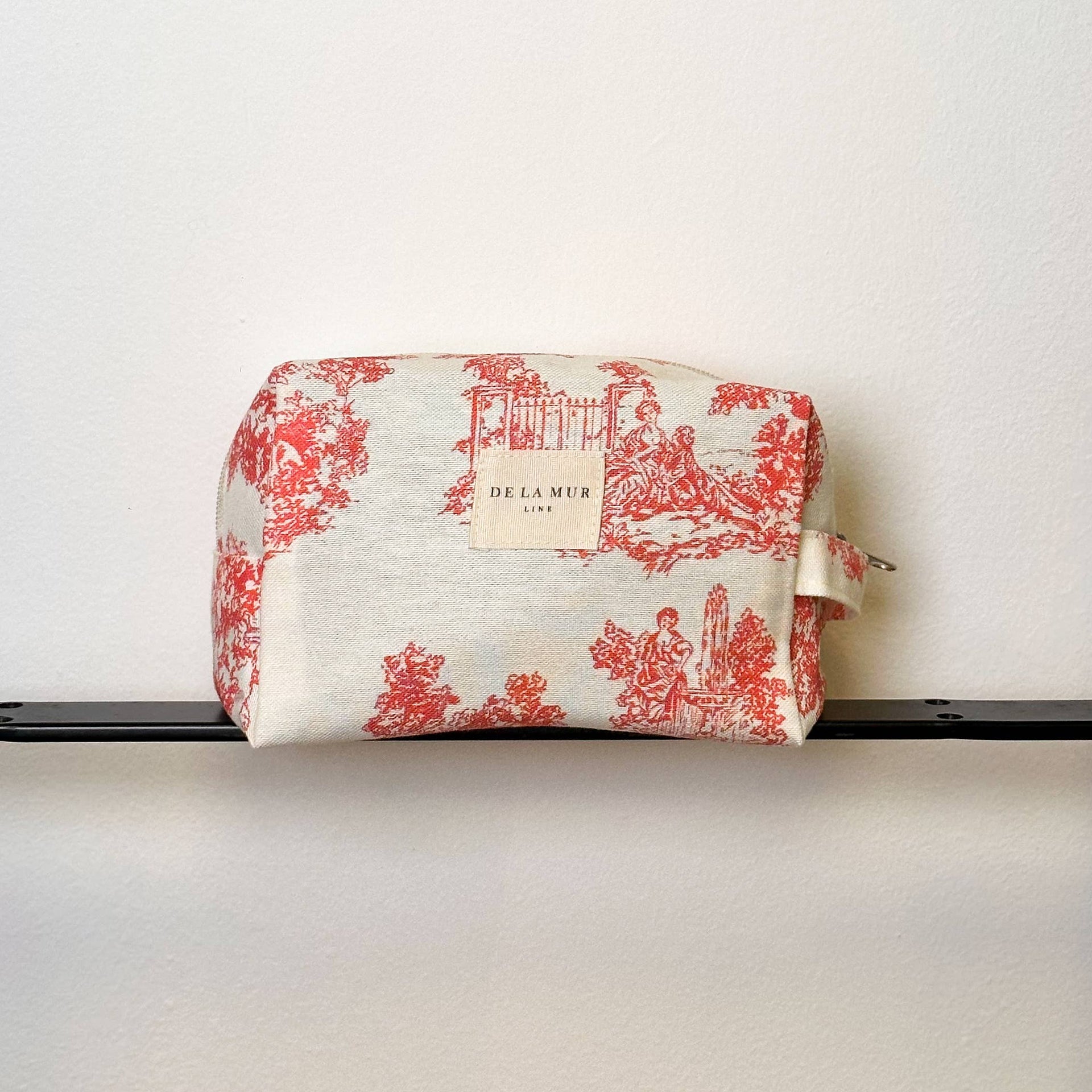 DE LA MUR - Medium Makeup Bag Toile