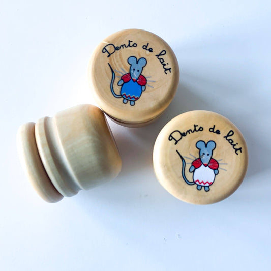 Clémentine Boutique - Tooth Fairy Box, Boite a dents, Made in France boxwood