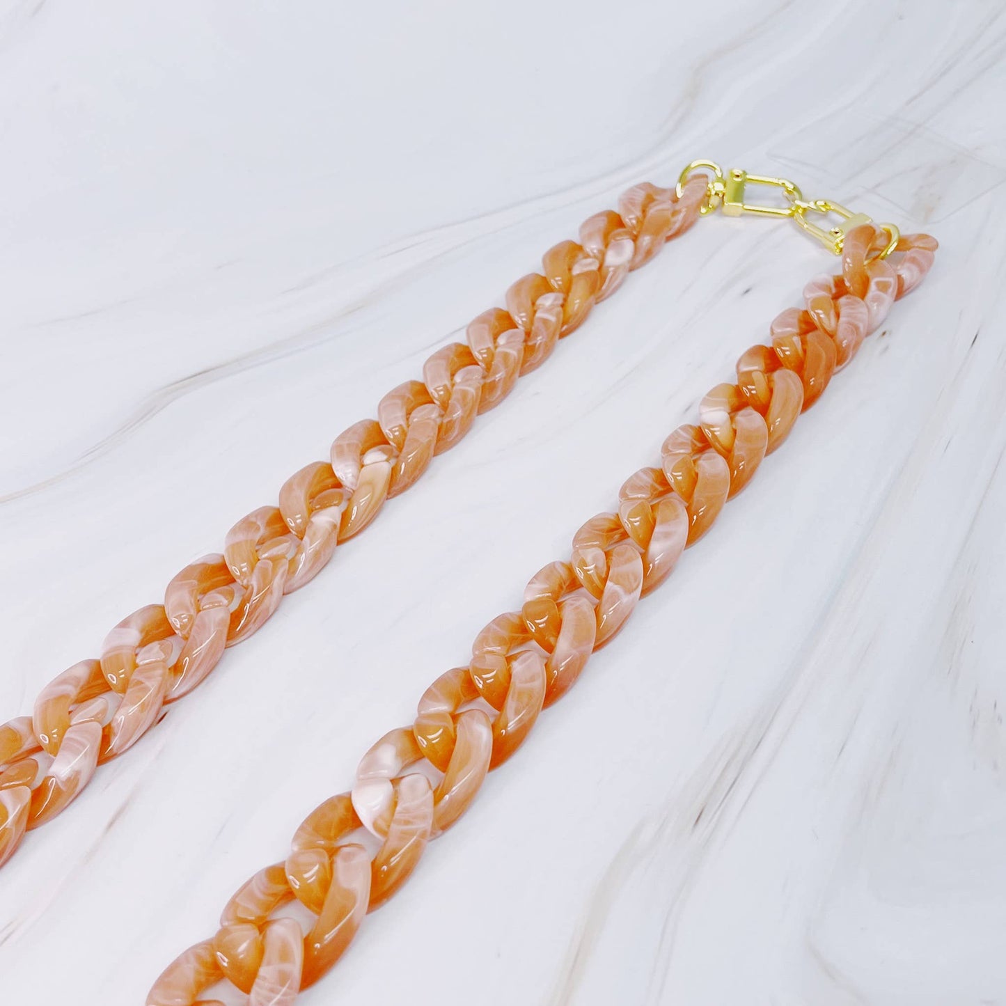 Phone Lanyard: Swirl tortoise