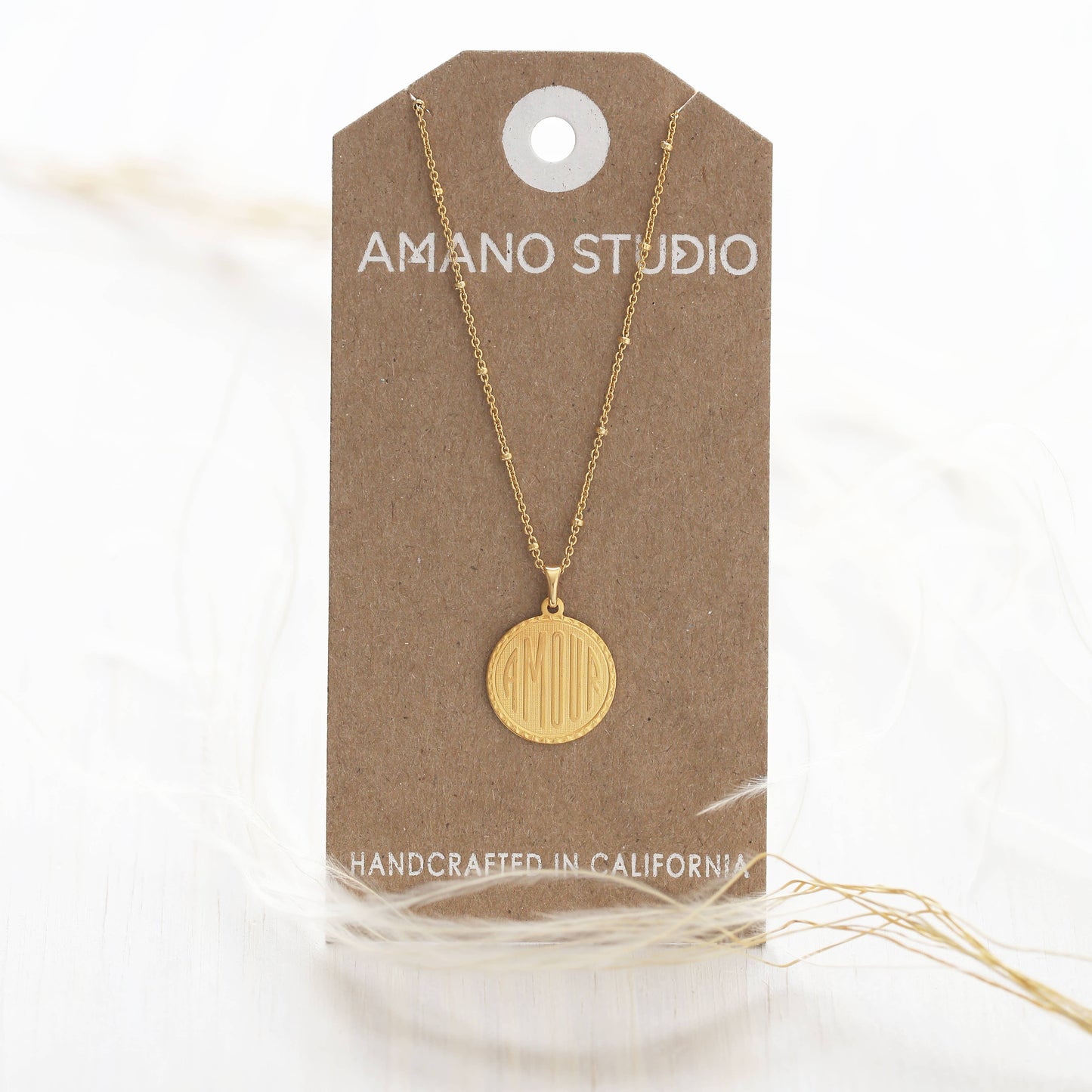 Amano Studio - Amour Medallion Necklace