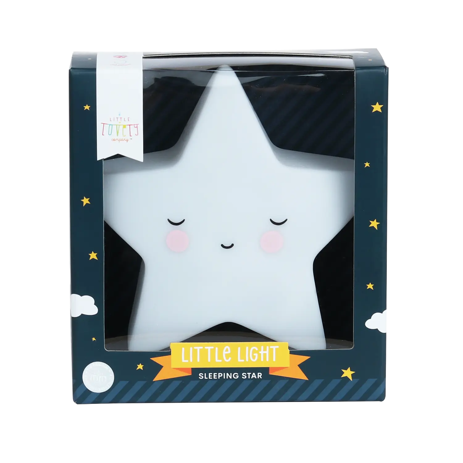 A Little Lovely Co Little Light - Sleeping White Star
