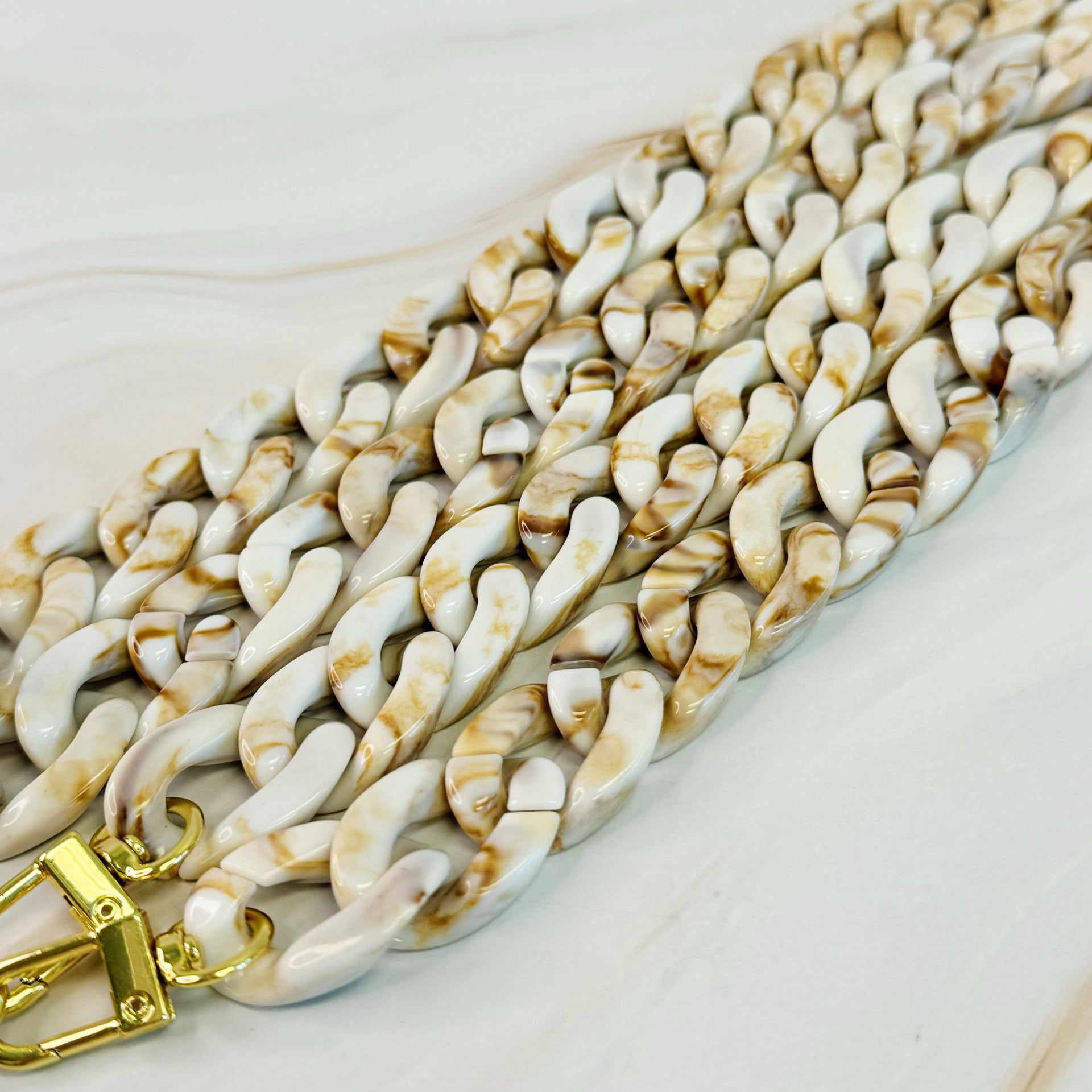 Phone Lanyard: Swirl tortoise