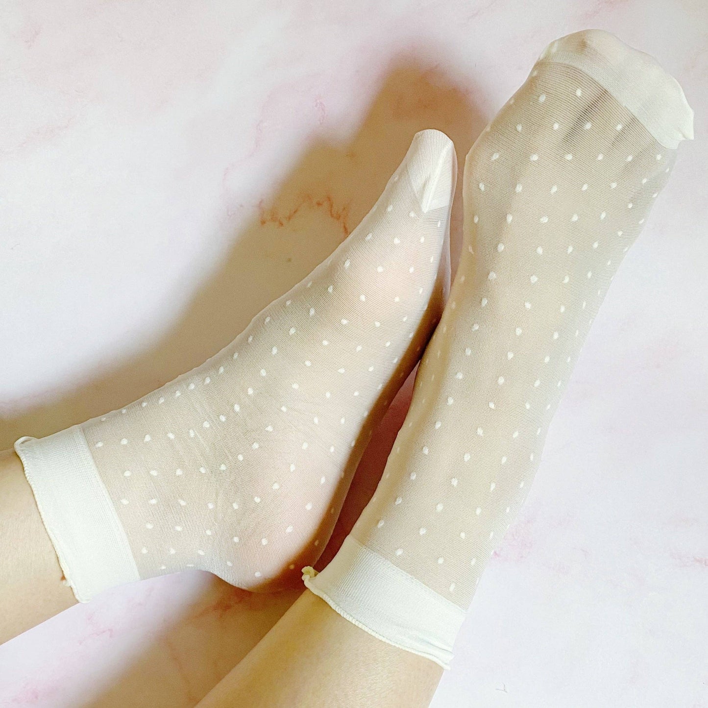 Dots Sheer Socks