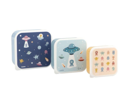 3 Lunch Boxes The Martians