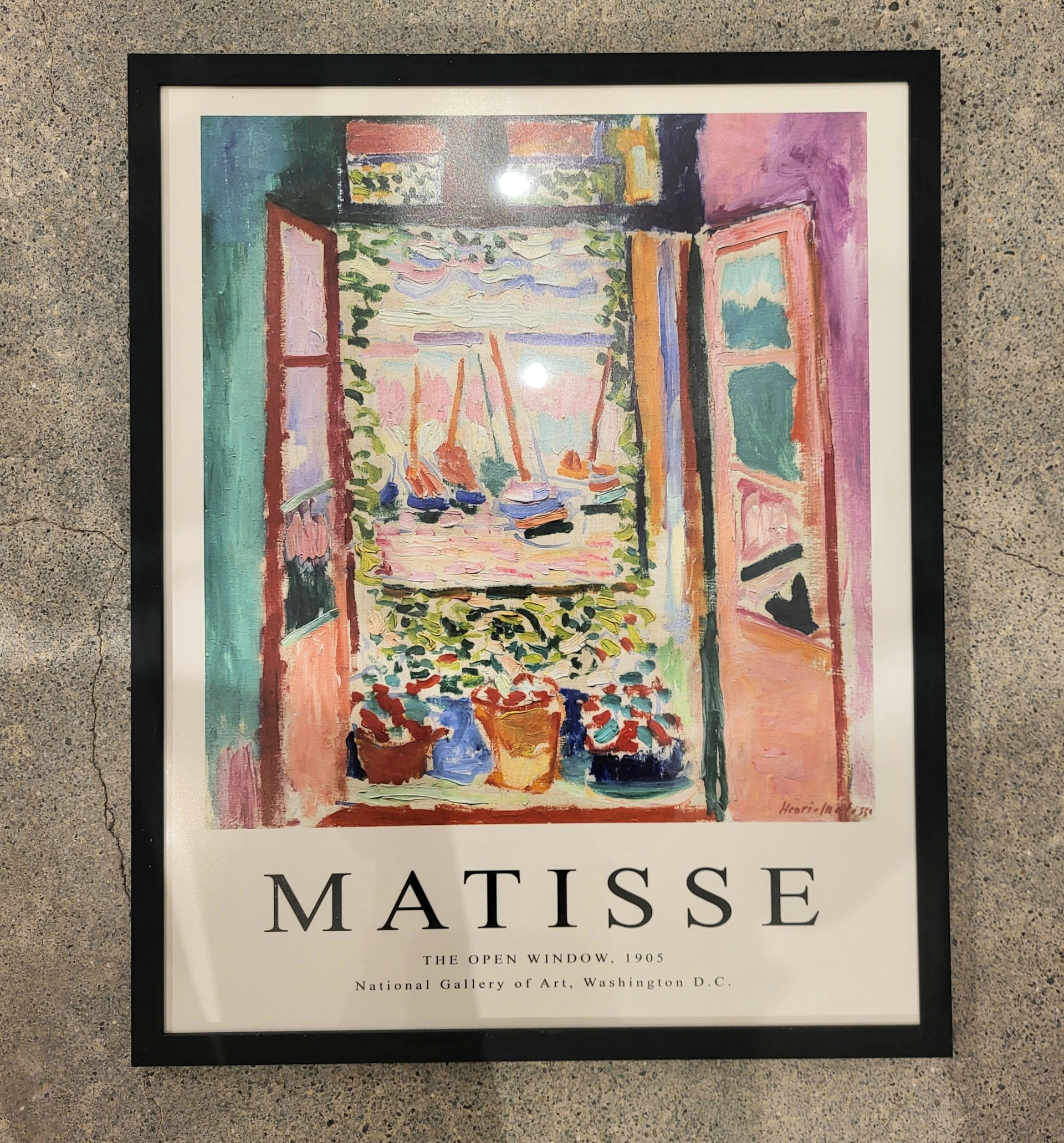 Framed Matisse Print