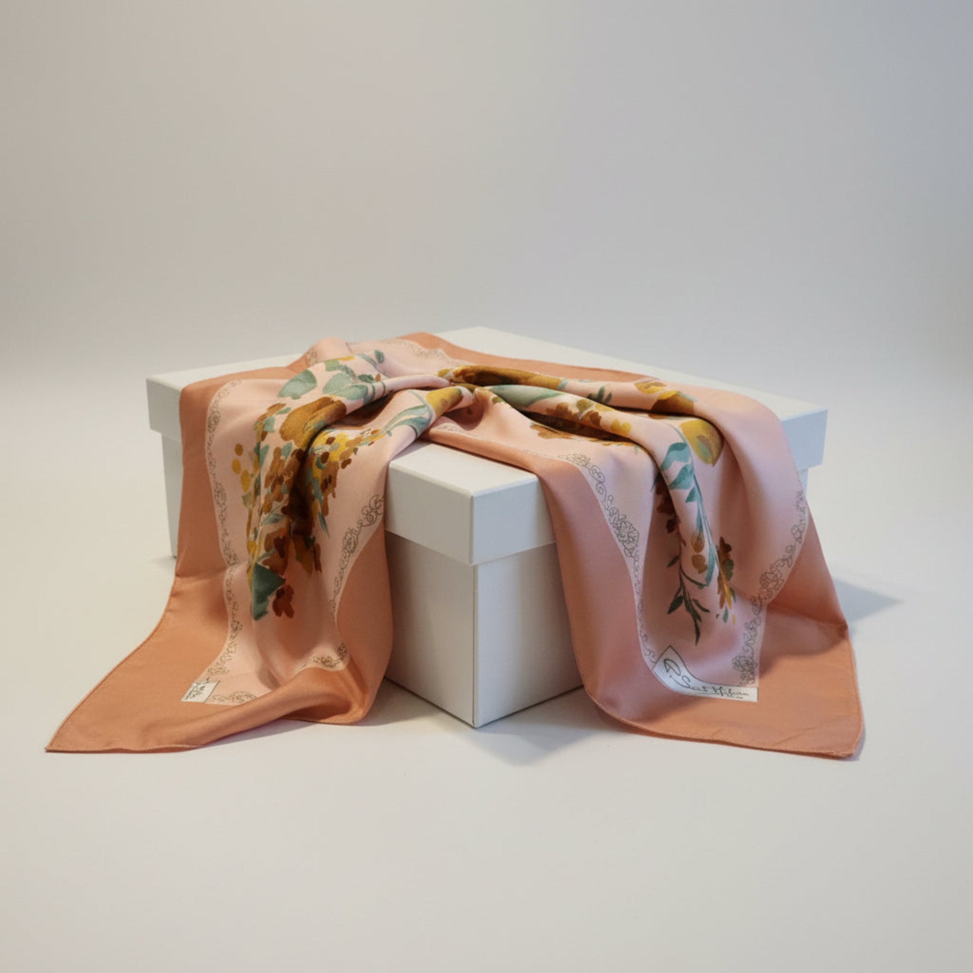 Vintage P. Saint Hilaire Scarf - from Paris
