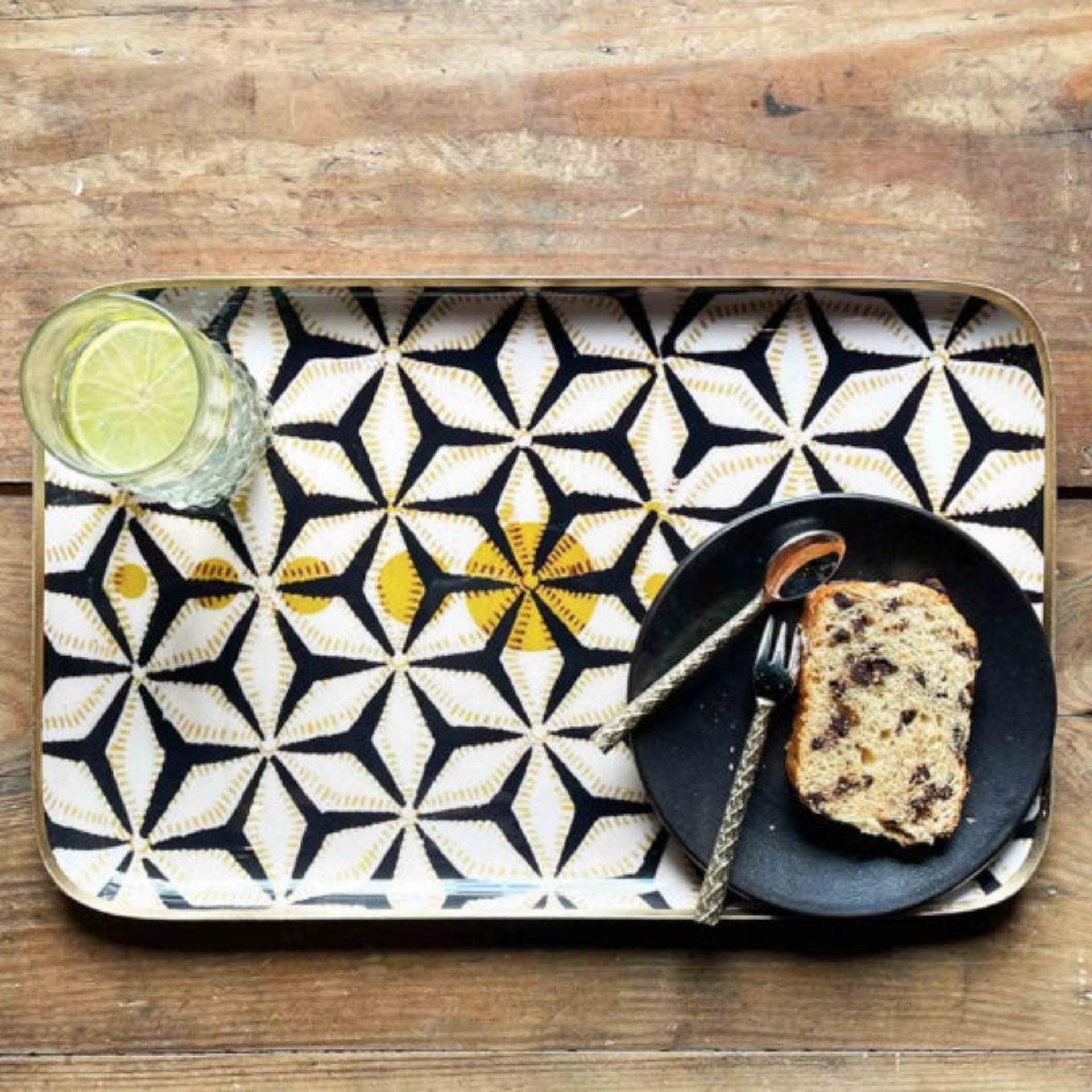 Boncoeurs Rectangle Tray - Stars