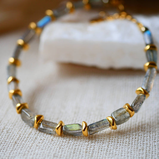 BRACELET LABRADORITE - MAELIS