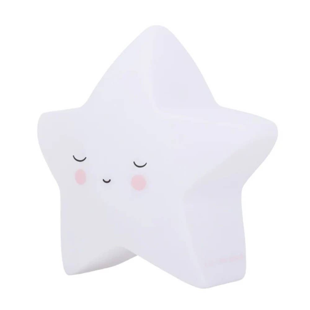 A Little Lovely Co Little Light - Sleeping White Star