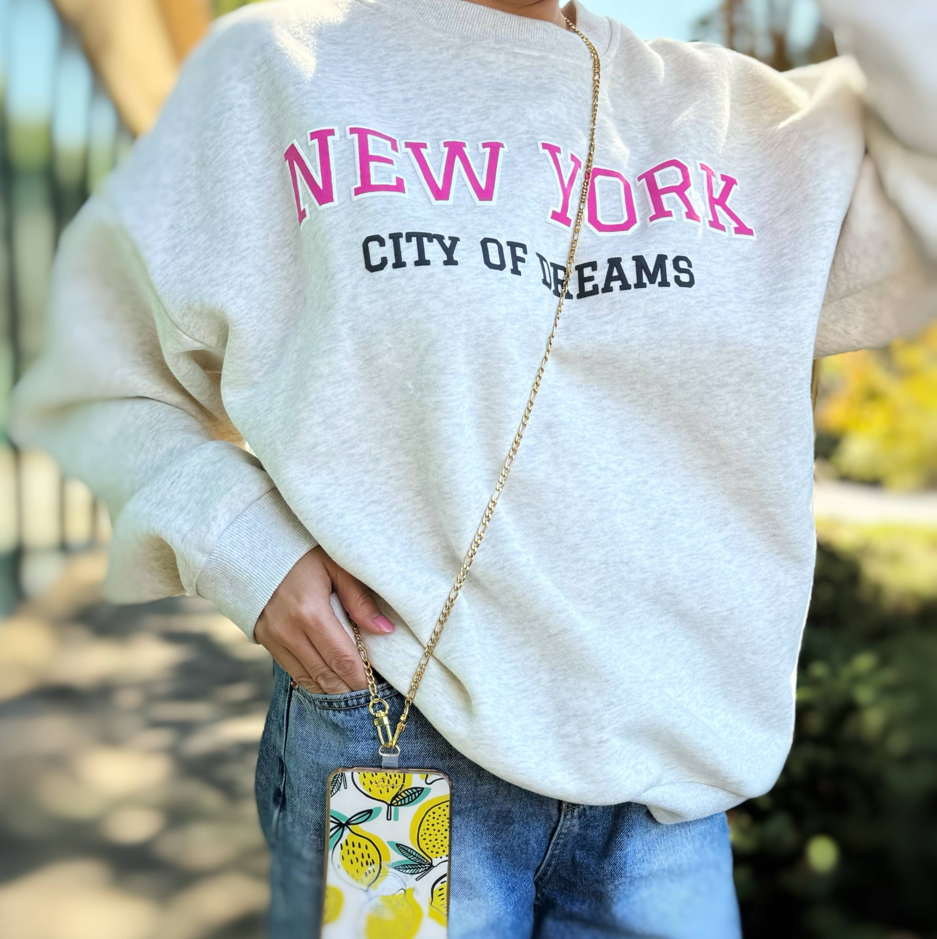 Ellison+Young - Edge Chic Crossbody Chain Phone Lanyard