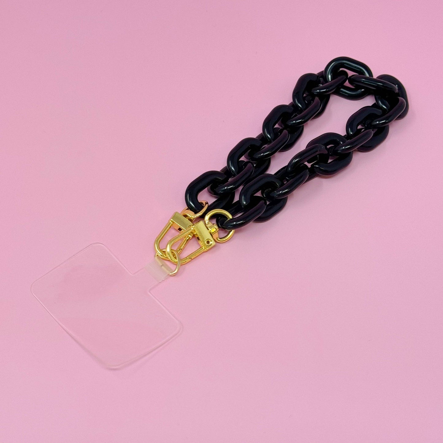 Ellison+Young - Link Multi Function Phone Wrist Lanyard: White