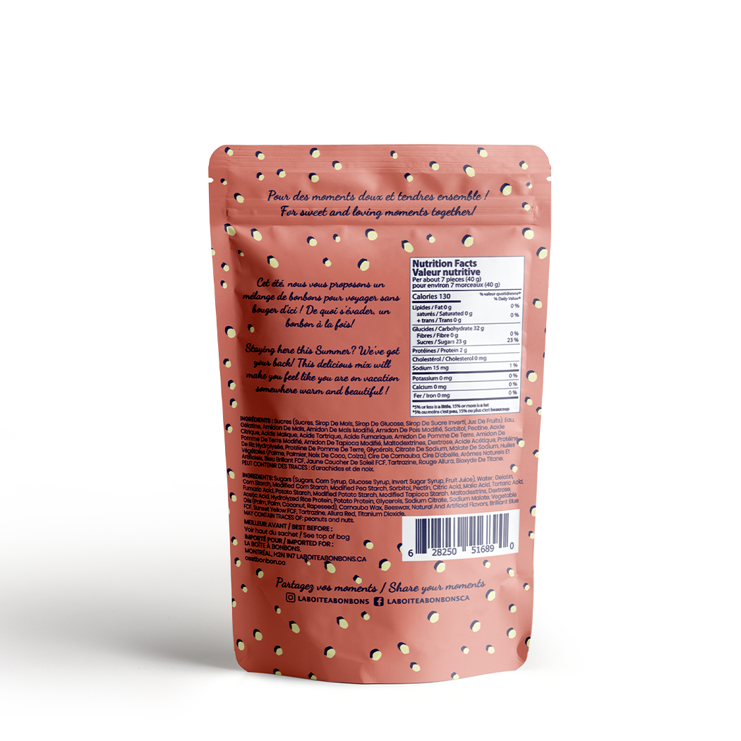 La boîte à bonbons - Summer Fun Mix - Gummy Candies