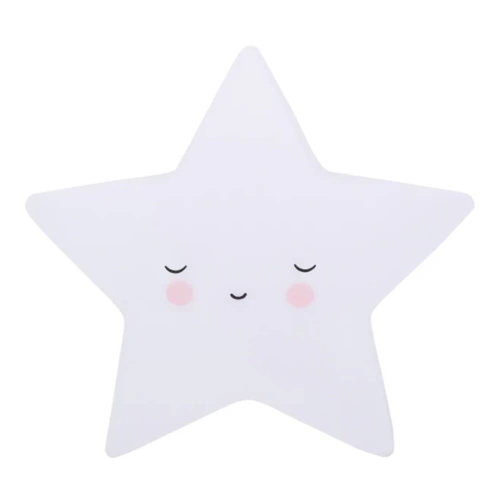A Little Lovely Co Little Light - Sleeping White Star