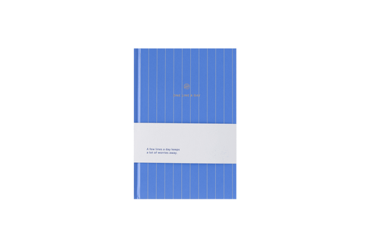 A-Journal Stationery - A-Journal One Line a Day - Lavender Stripes
