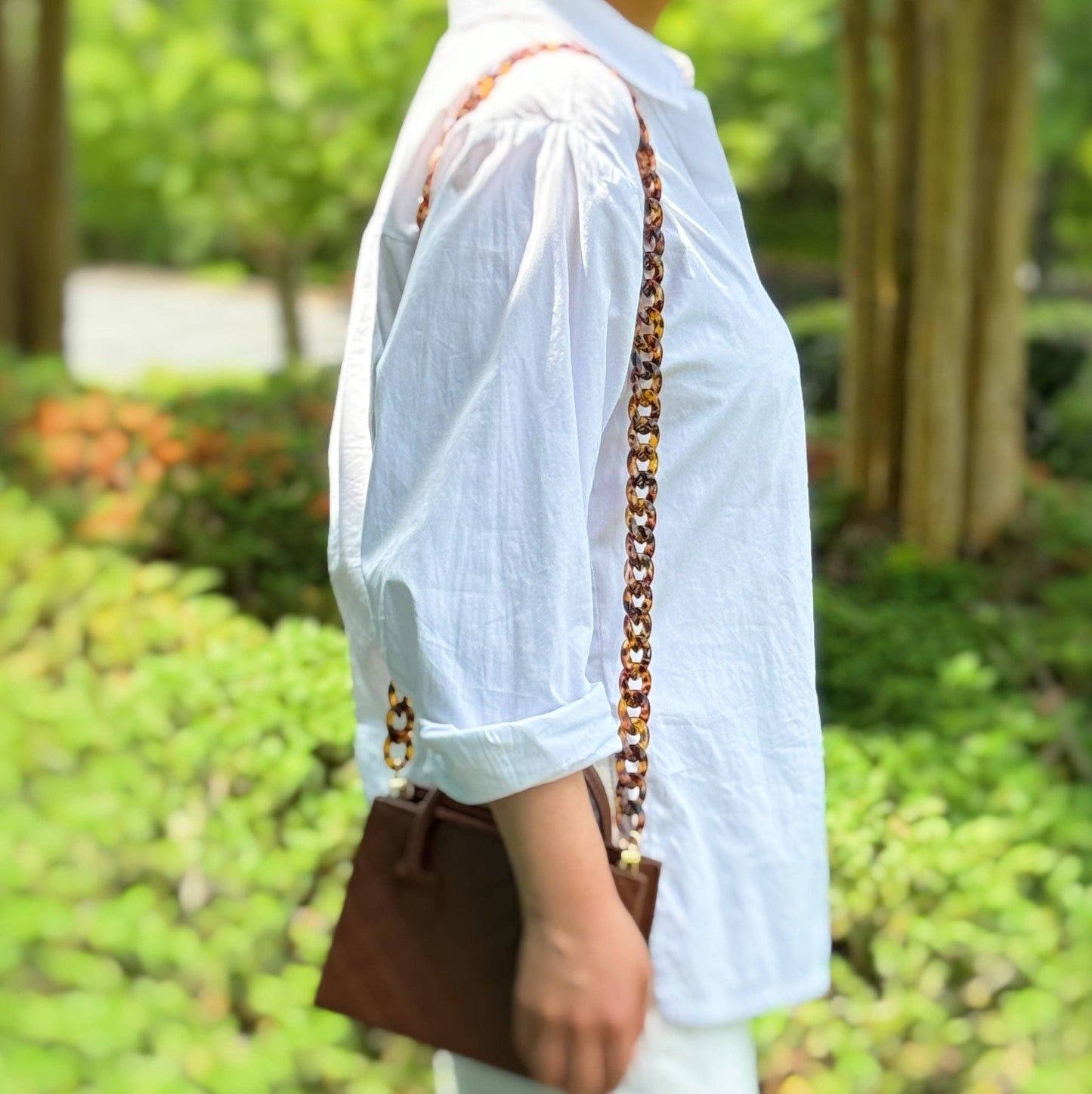 Phone Lanyard: Brownie Swirl Tortoise