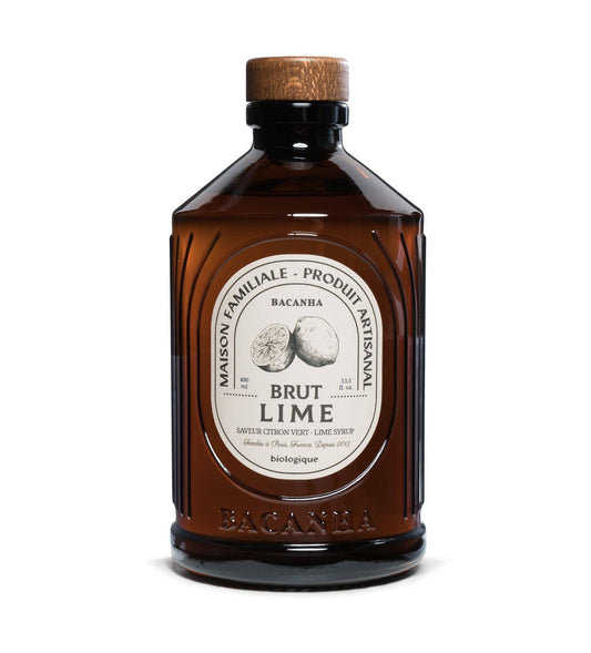 Bacanha - Raw Lime Syrup - Organic - 400ml - 13,5 fl. oz.