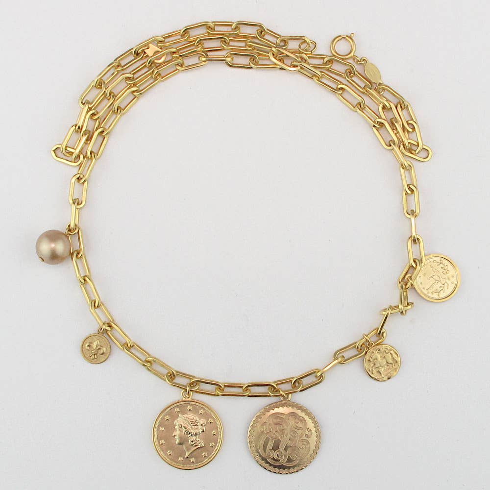 La Vie Parisienne - French Charm Necklace