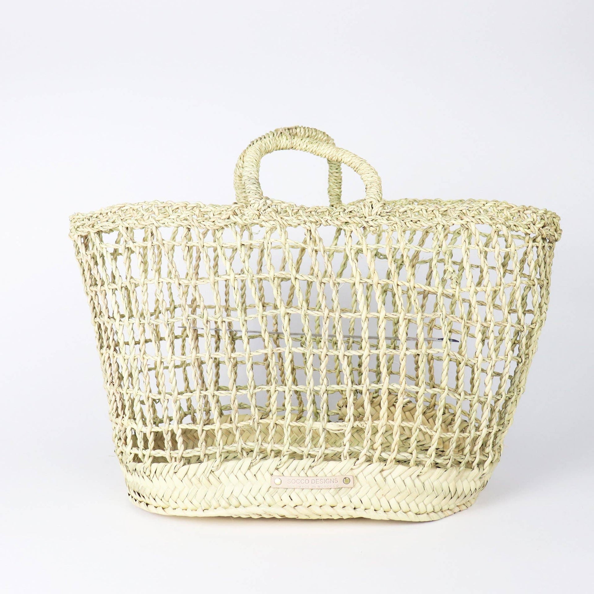 French Straw tote bag