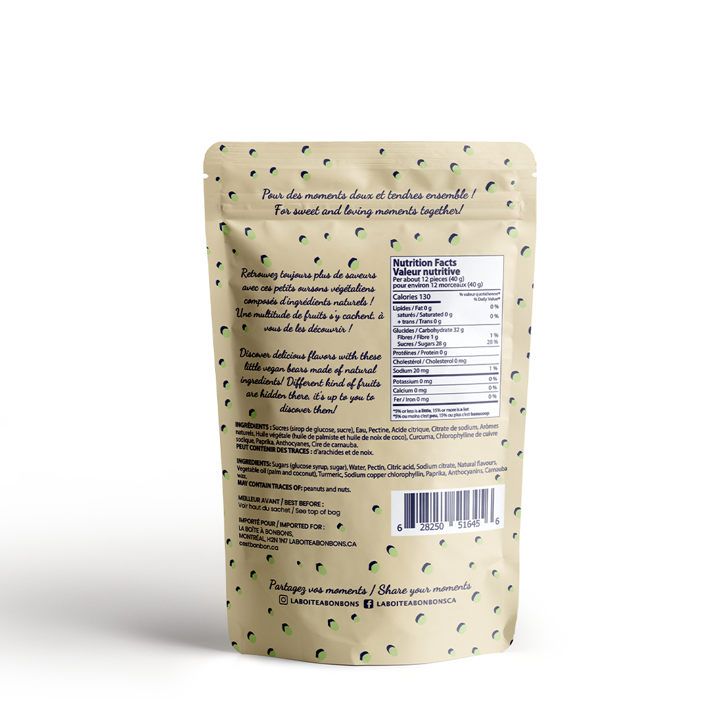 La boîte à bonbons - Vegan Bears