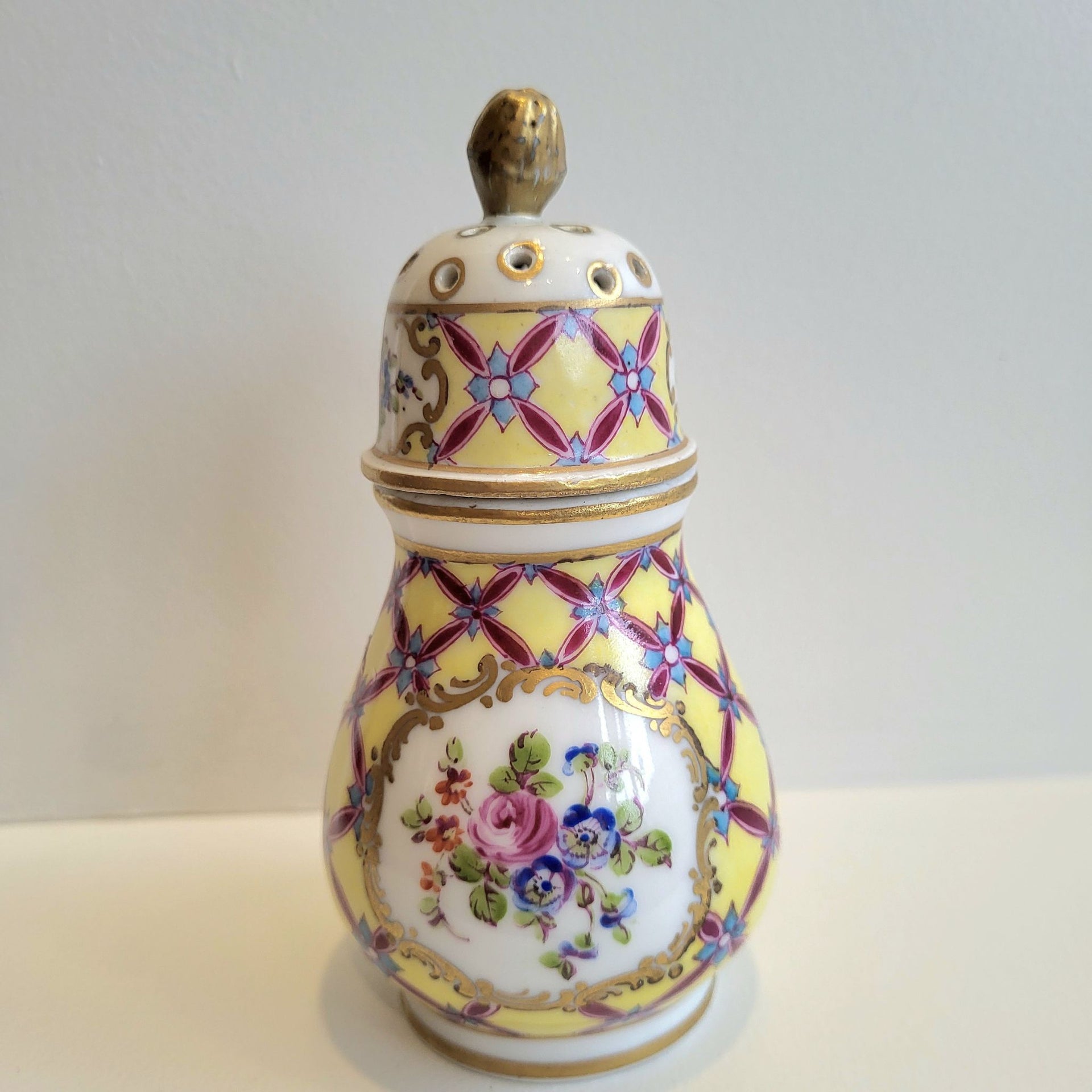 Antique China Sugar Shaker