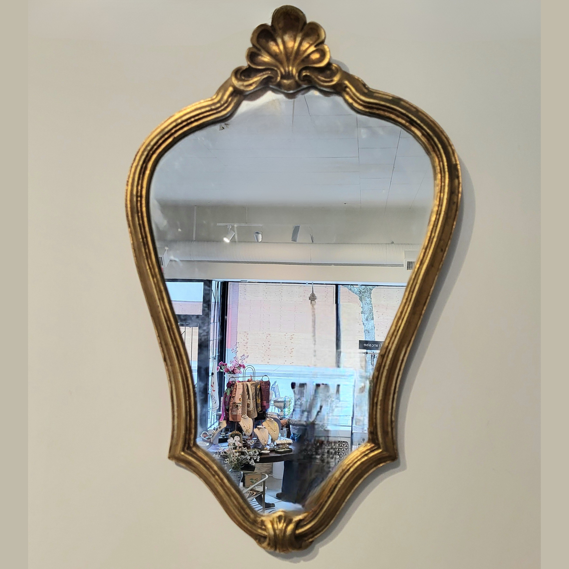 Antique Gilded Mirror - from Paris