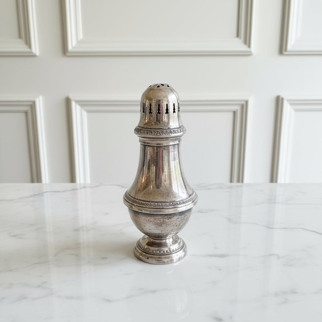 Antique Silver Sugar/Spice Shaker - From Paris
