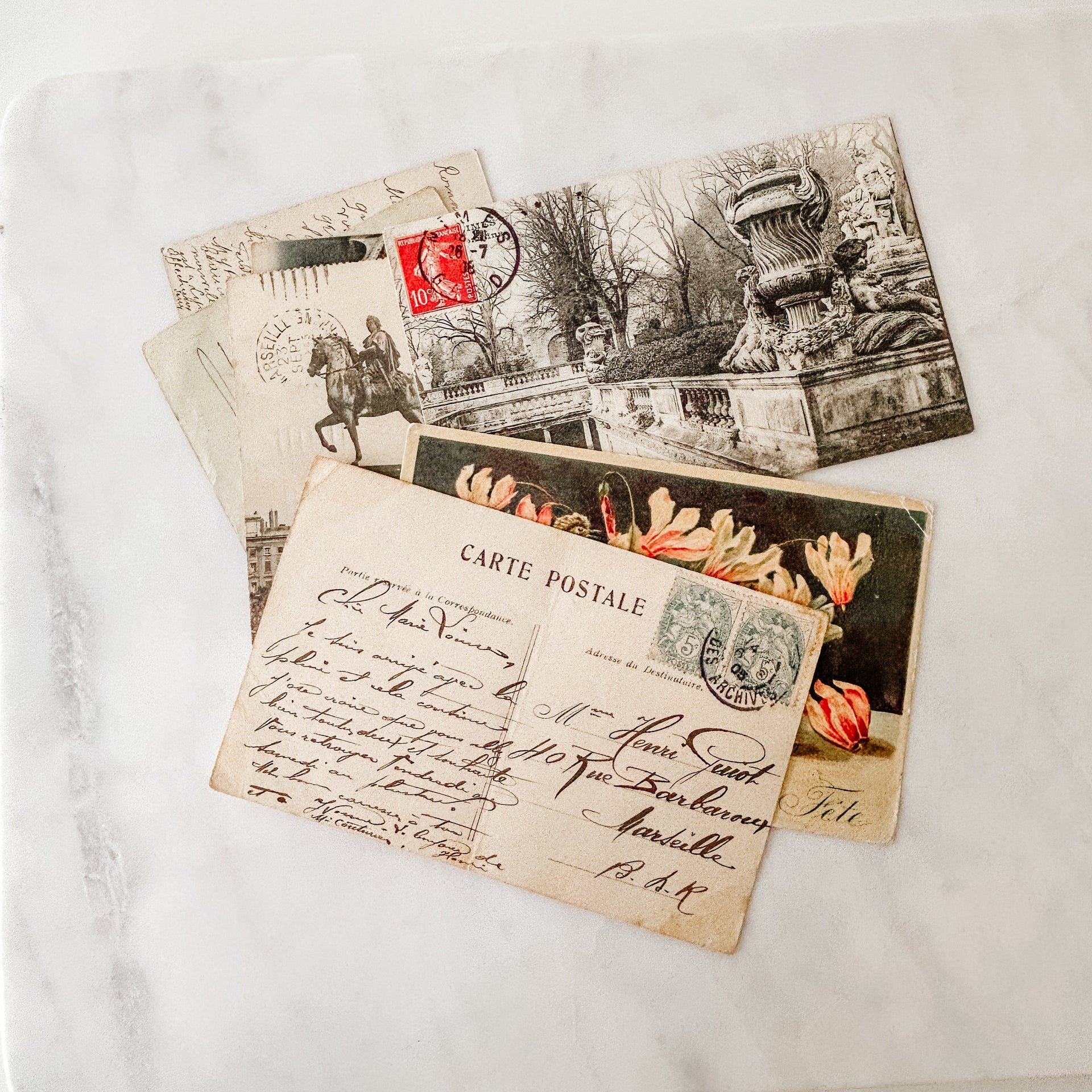 Antique and Vintage Postcards - from Paris