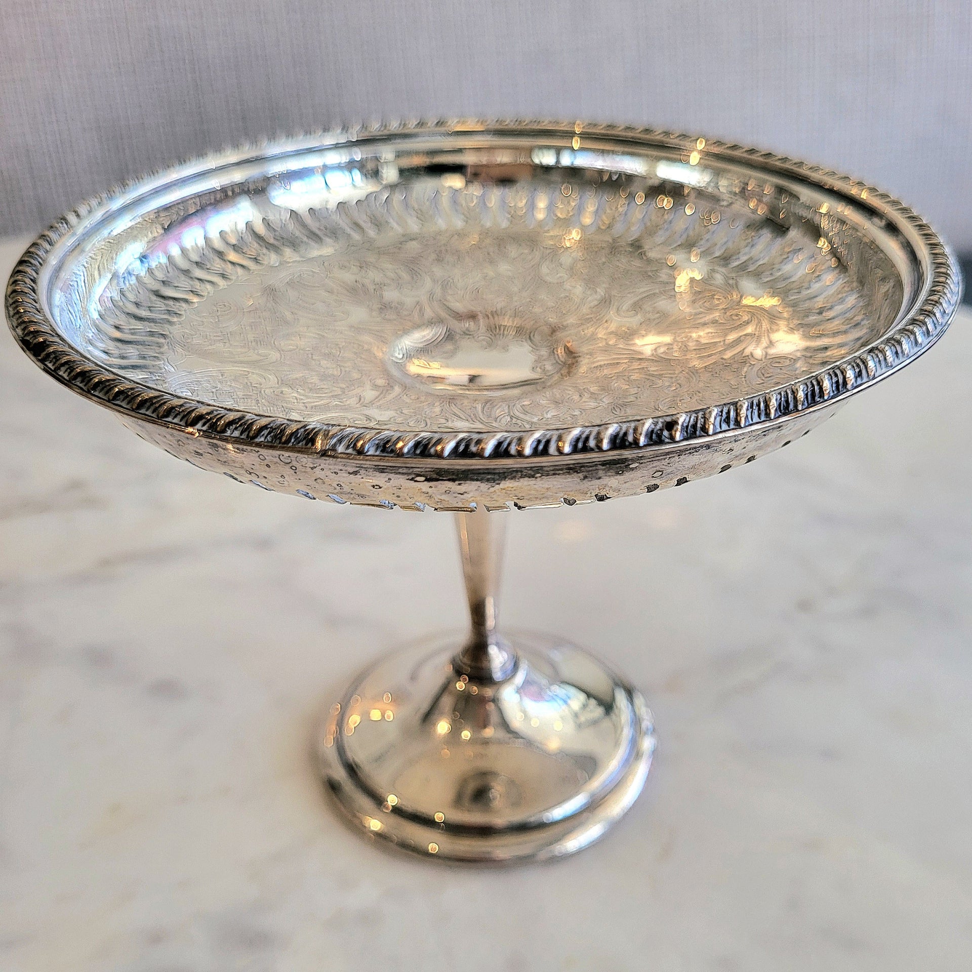 Birks Silver-Plated Compote Dish - from Paris