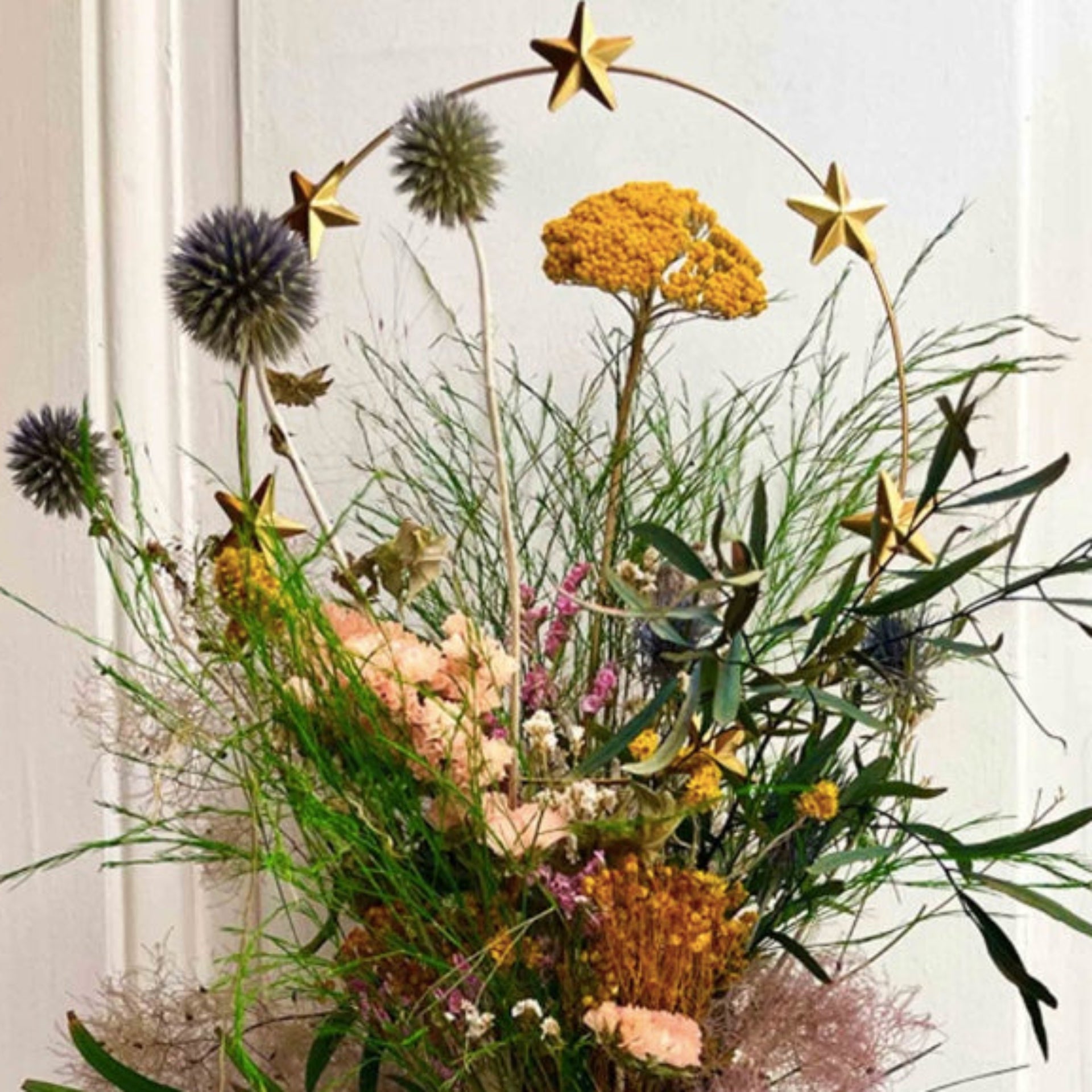 Boncoeurs Bouquet Halo - Gold