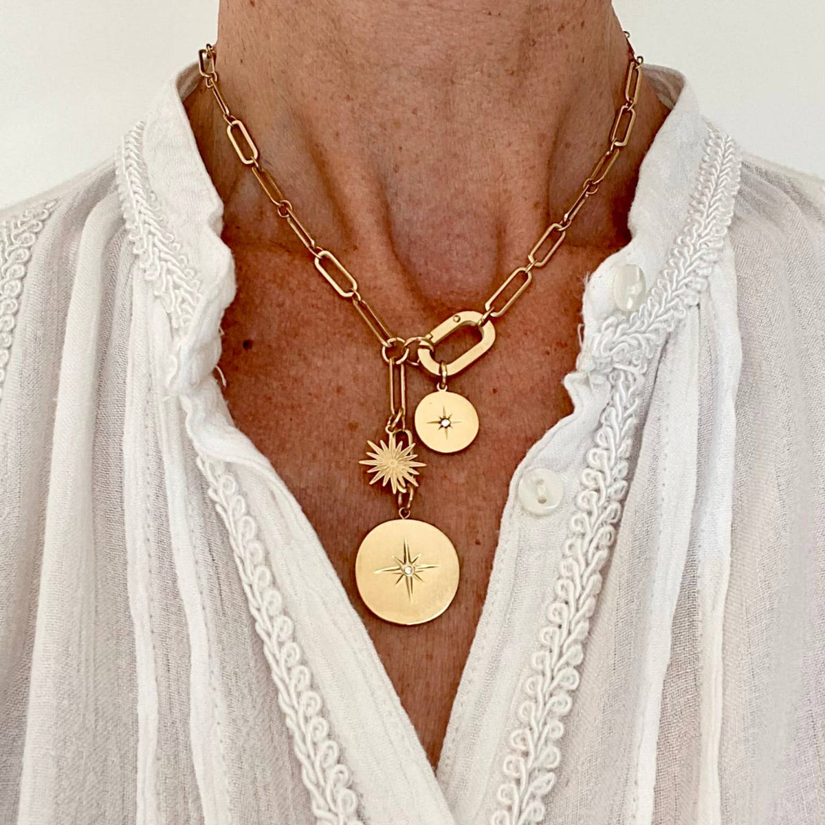 Cascade Necklace - Gold