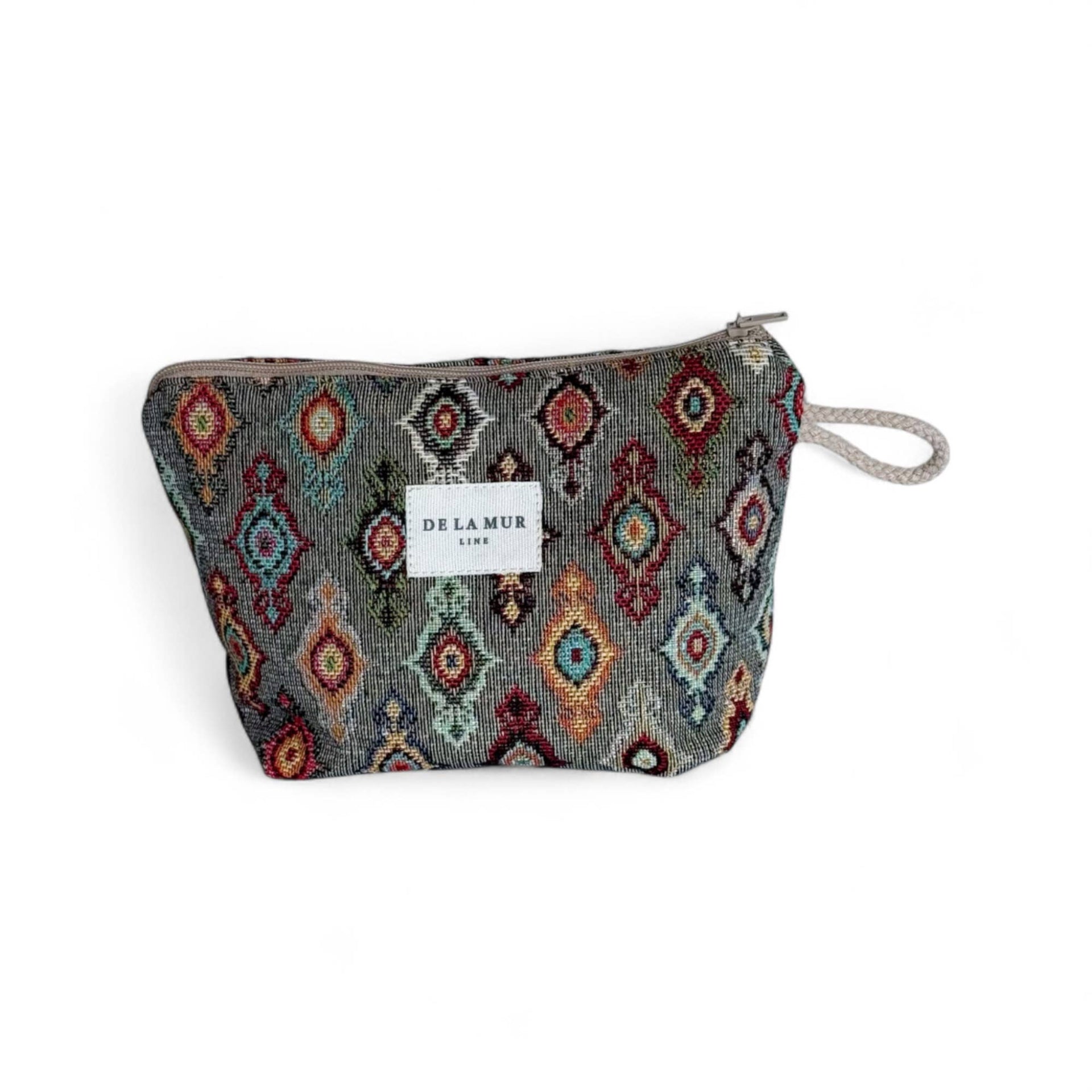 DE LA MUR LINE - Small Makeup Bag Trigo