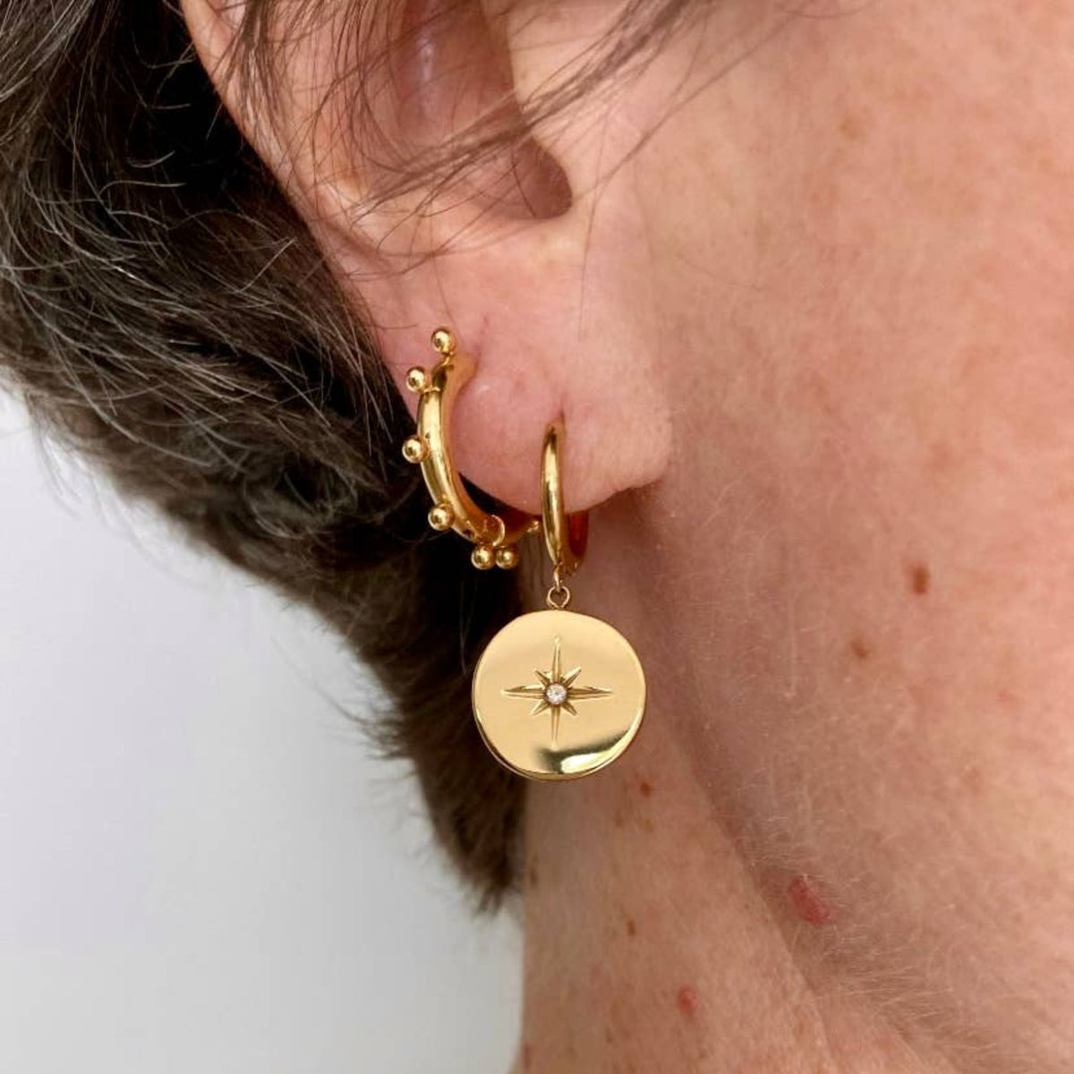 Electra Earrings - Gold