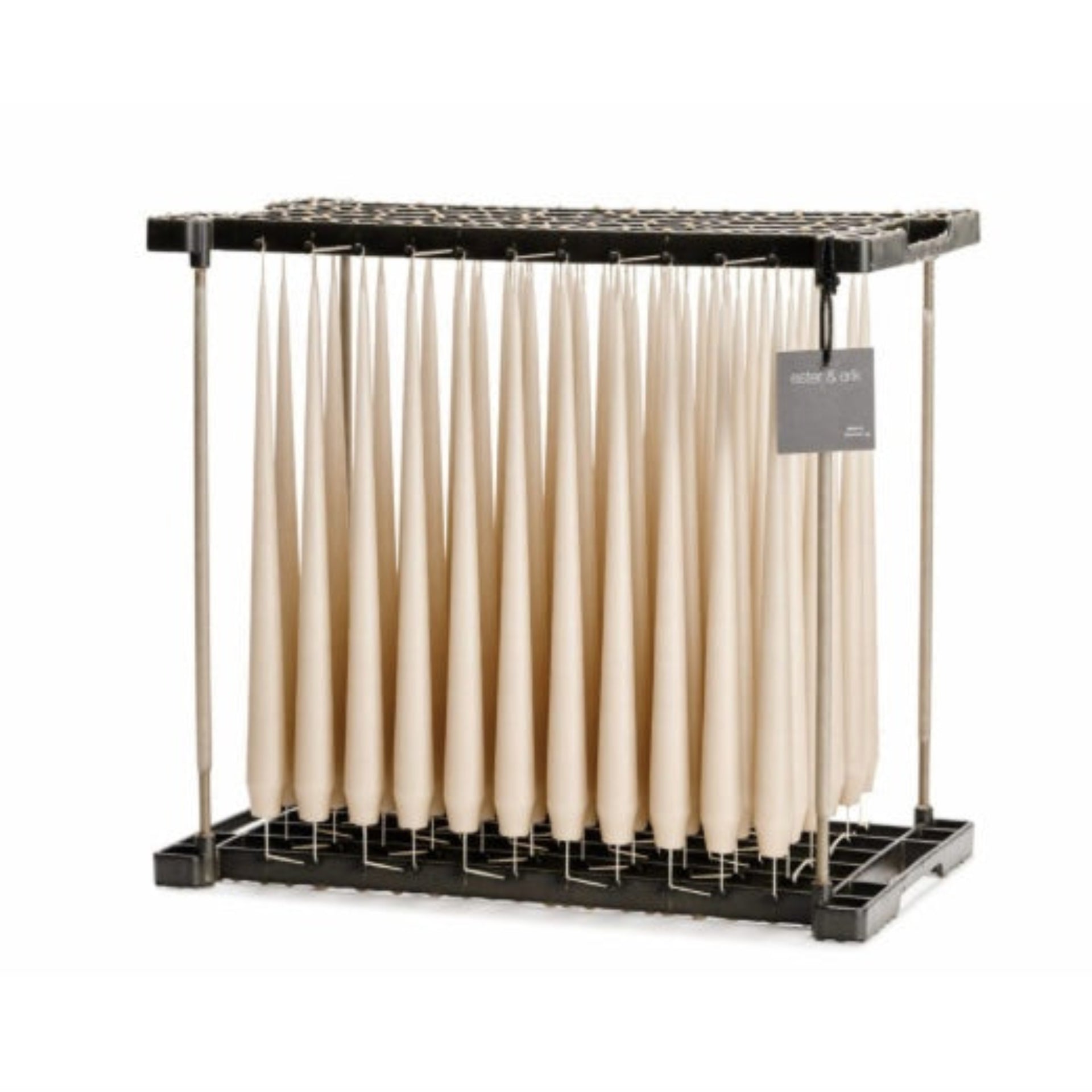 Ester & Erik Taper Candle Pair - Ice Latte 32cm