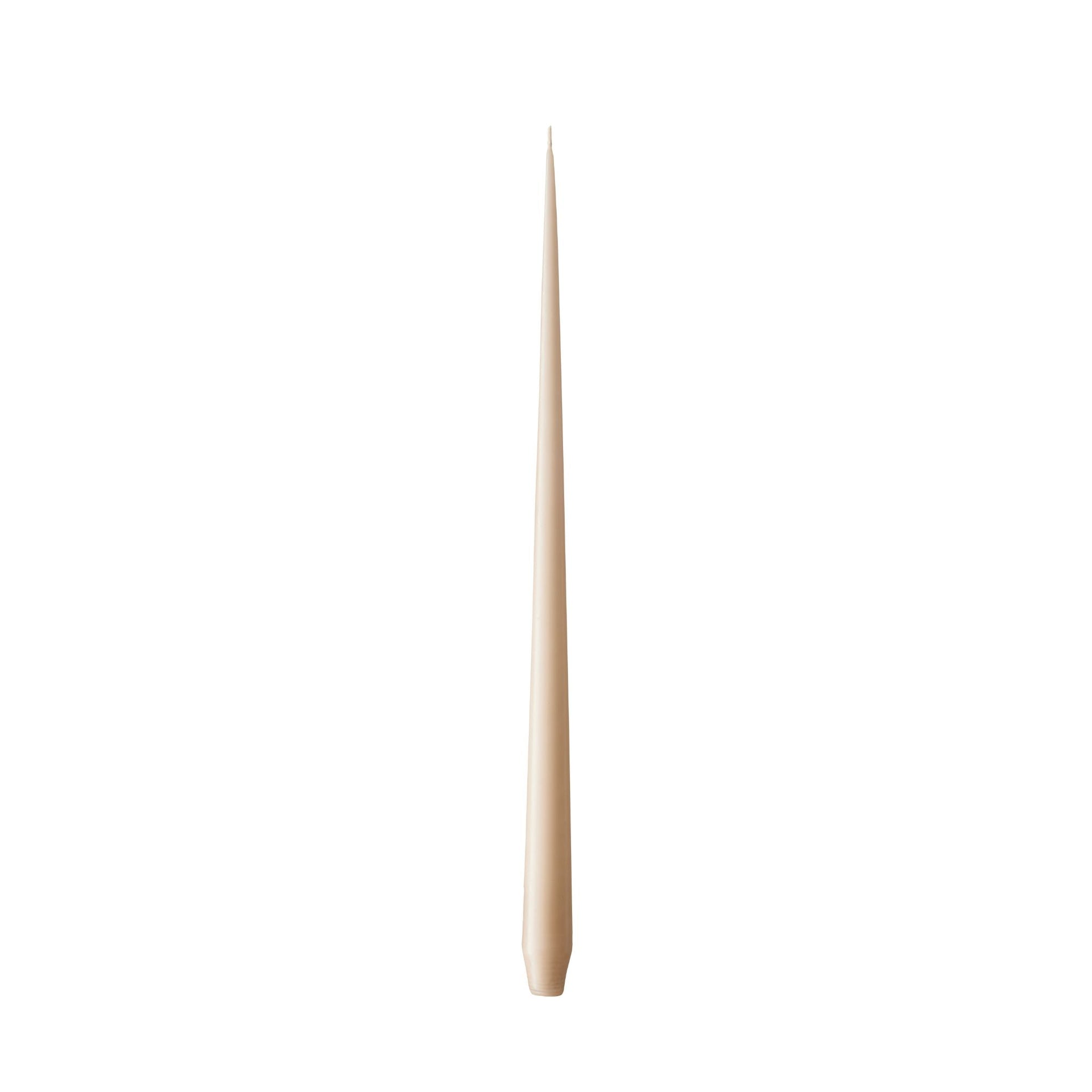 Ester & Erik Taper Candle Pair - Ice Latte 42cm