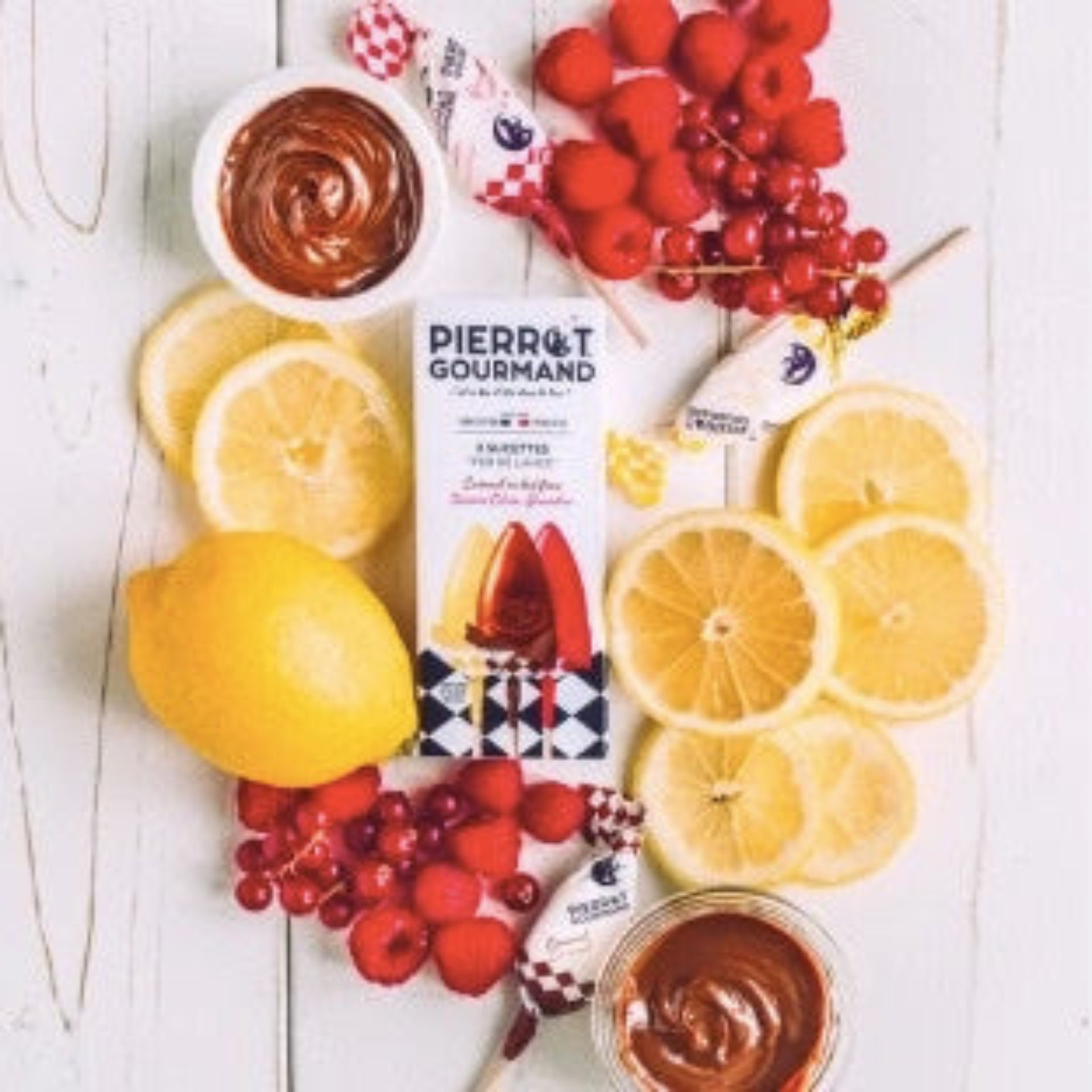 Pierrot Gourmand Fruit Lollipops Case