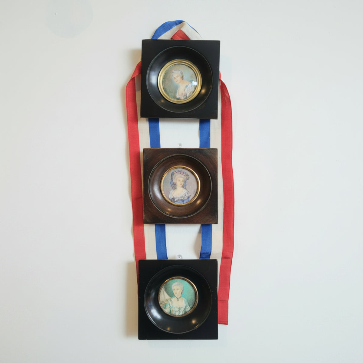 Handpainted Miniature Portrait - from Paris