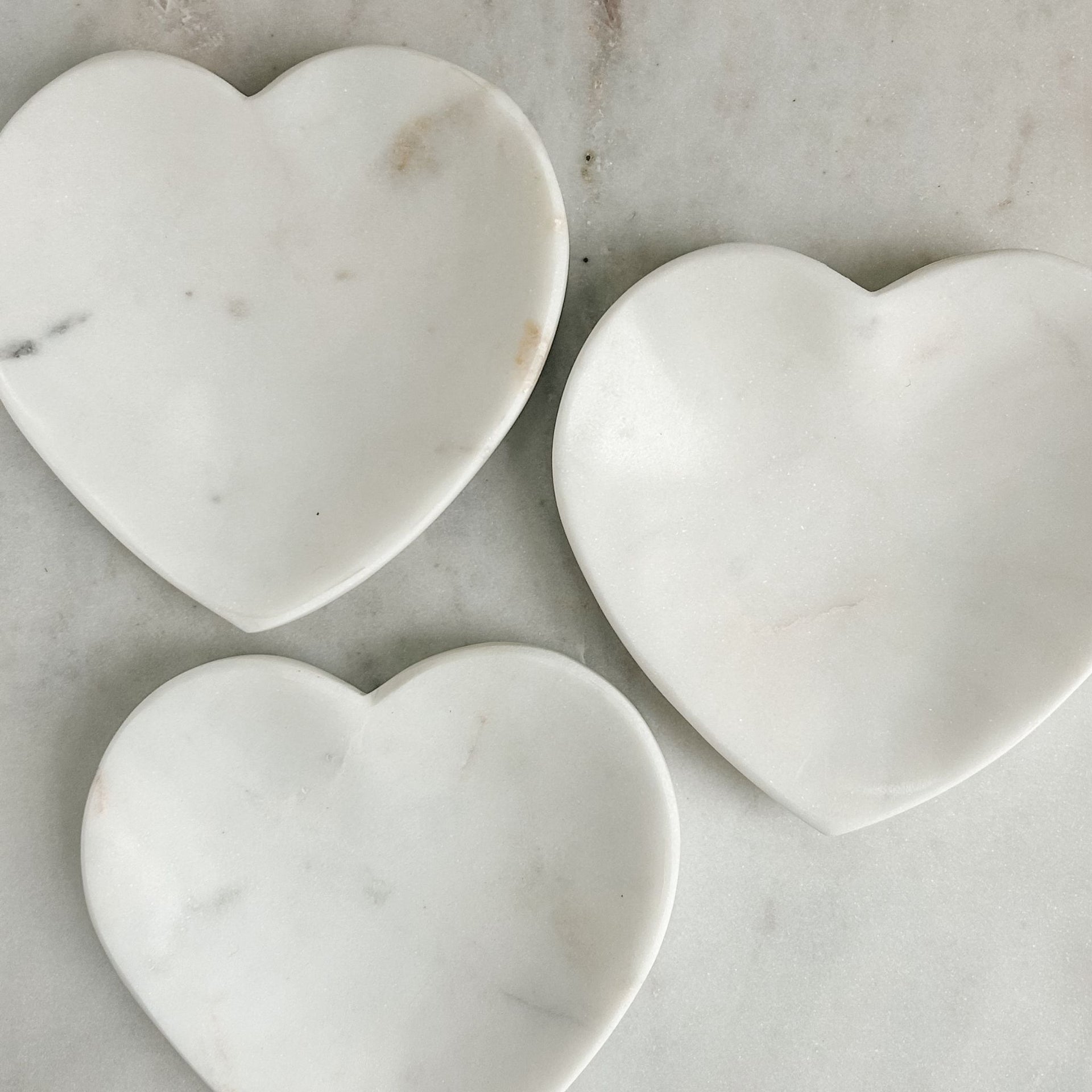 Heart Shaped Marble Dish