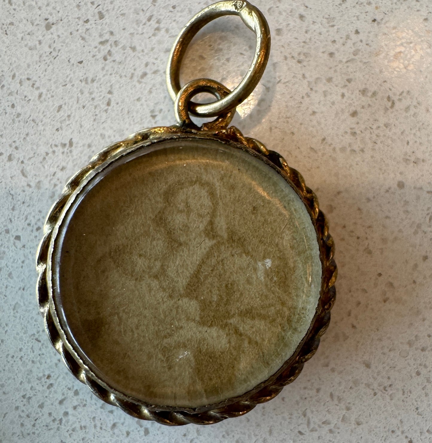 Antique Victorian gold filled locket charms/ each