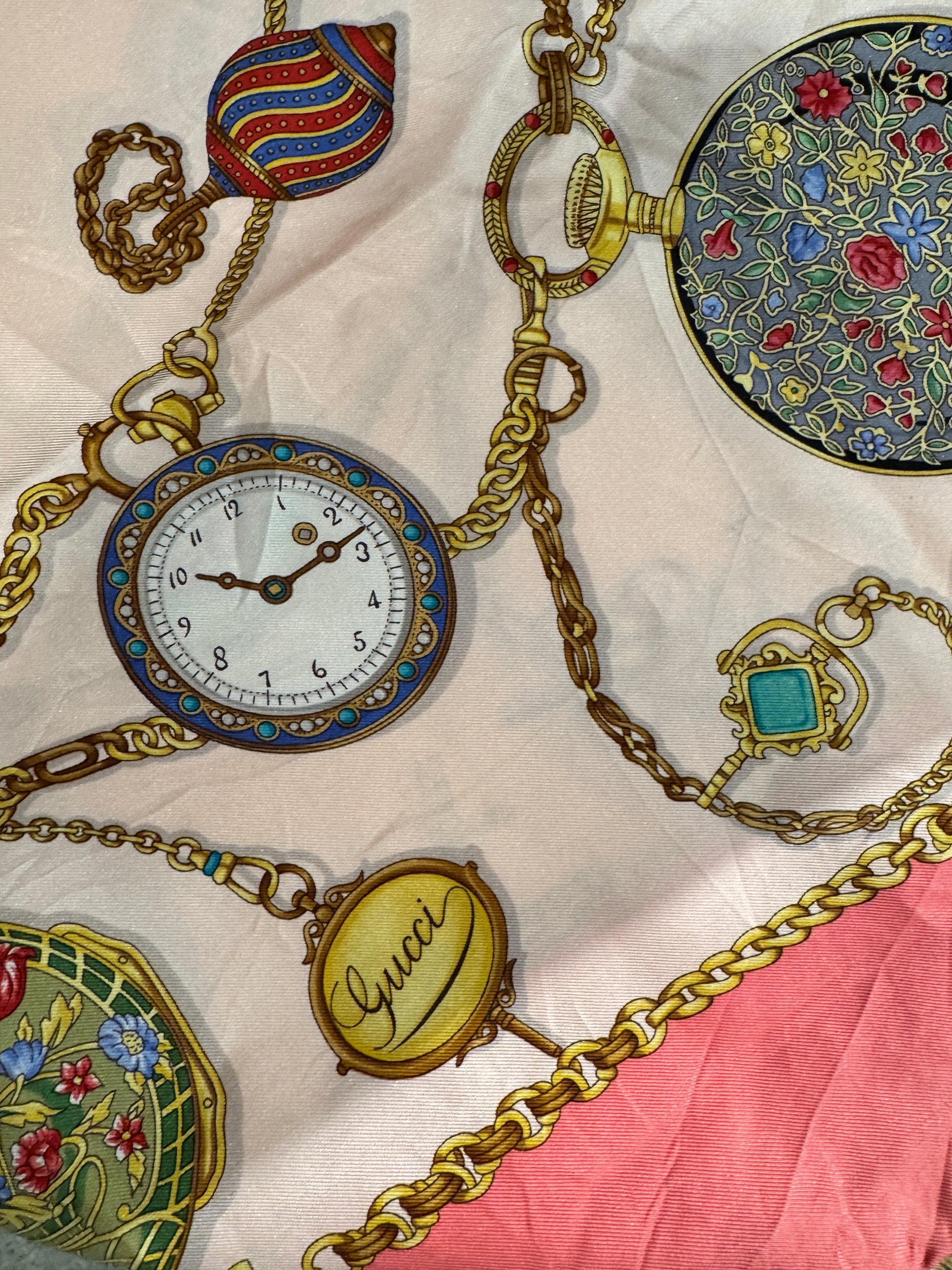 Vintage Gucci scarf from Paris