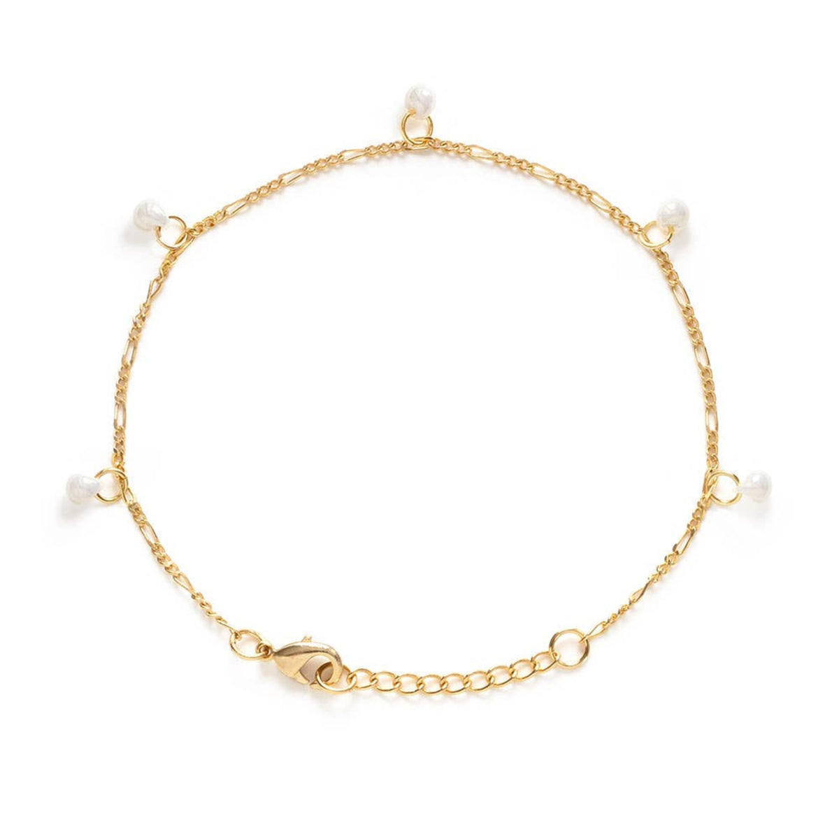 Japanese Drop Bead Bracelet - Pearl