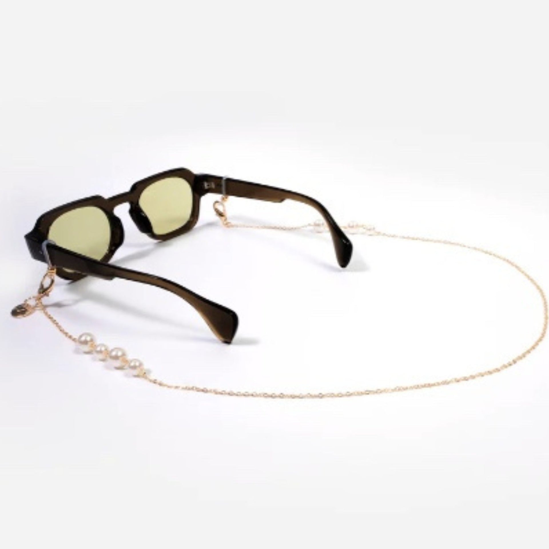 La Coque Francaise Liora Eyeglass Chain - Pearl and Gold