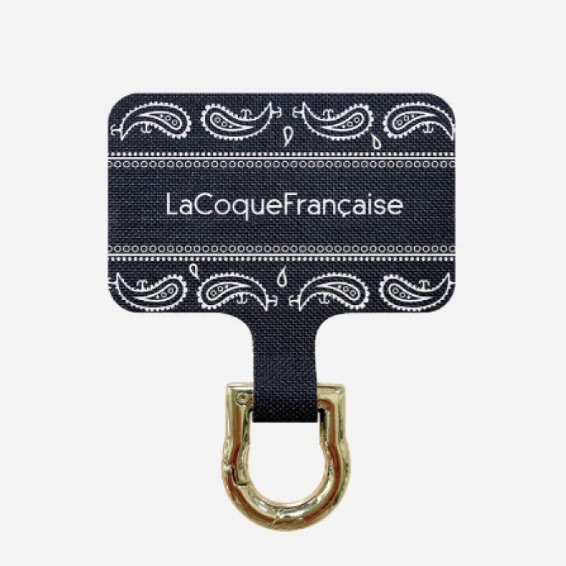 La Coque Francaise Universal Phone Chain Adapter - Black Bandana