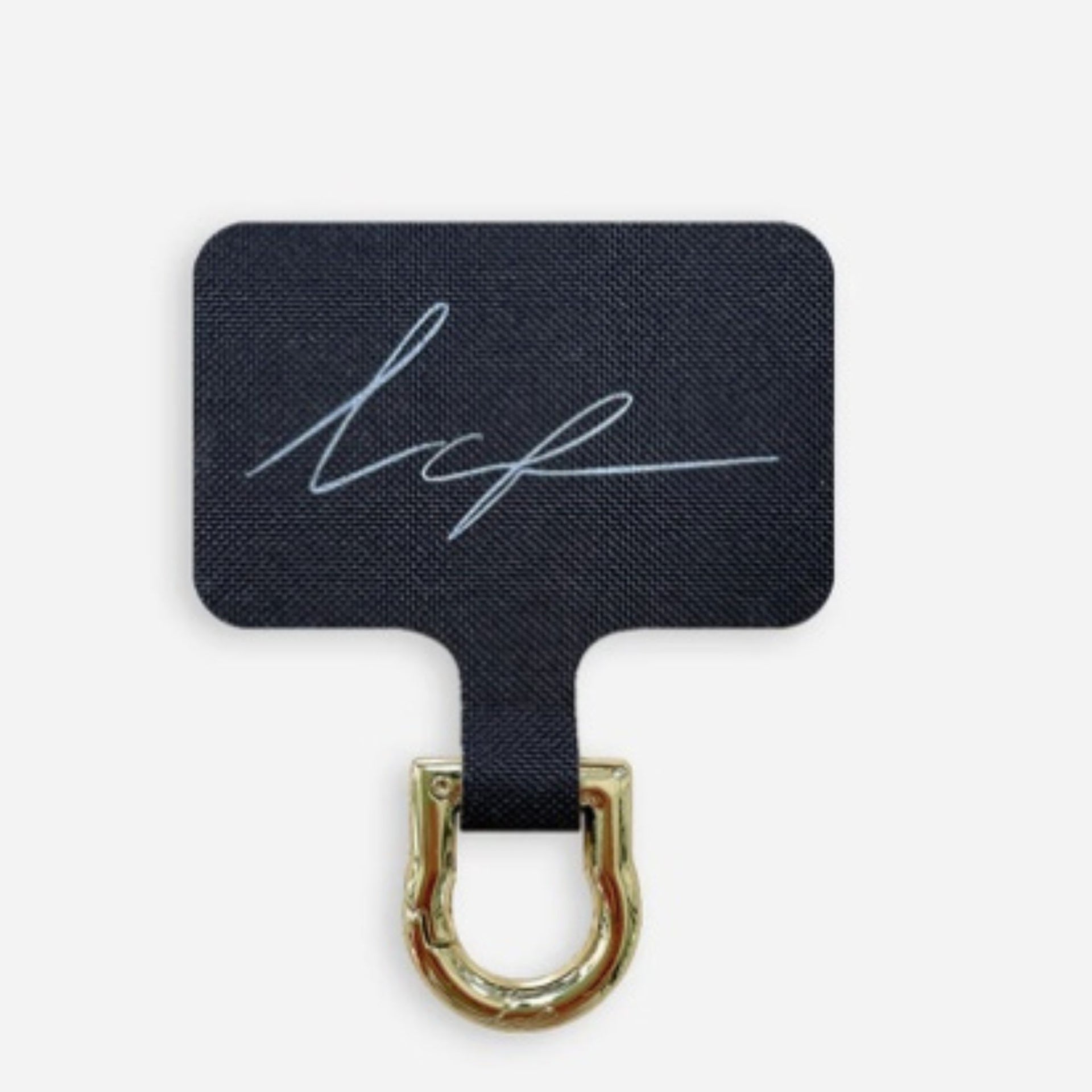 La Coque Francaise Universal Phone Chain Adapter - Black with Gold