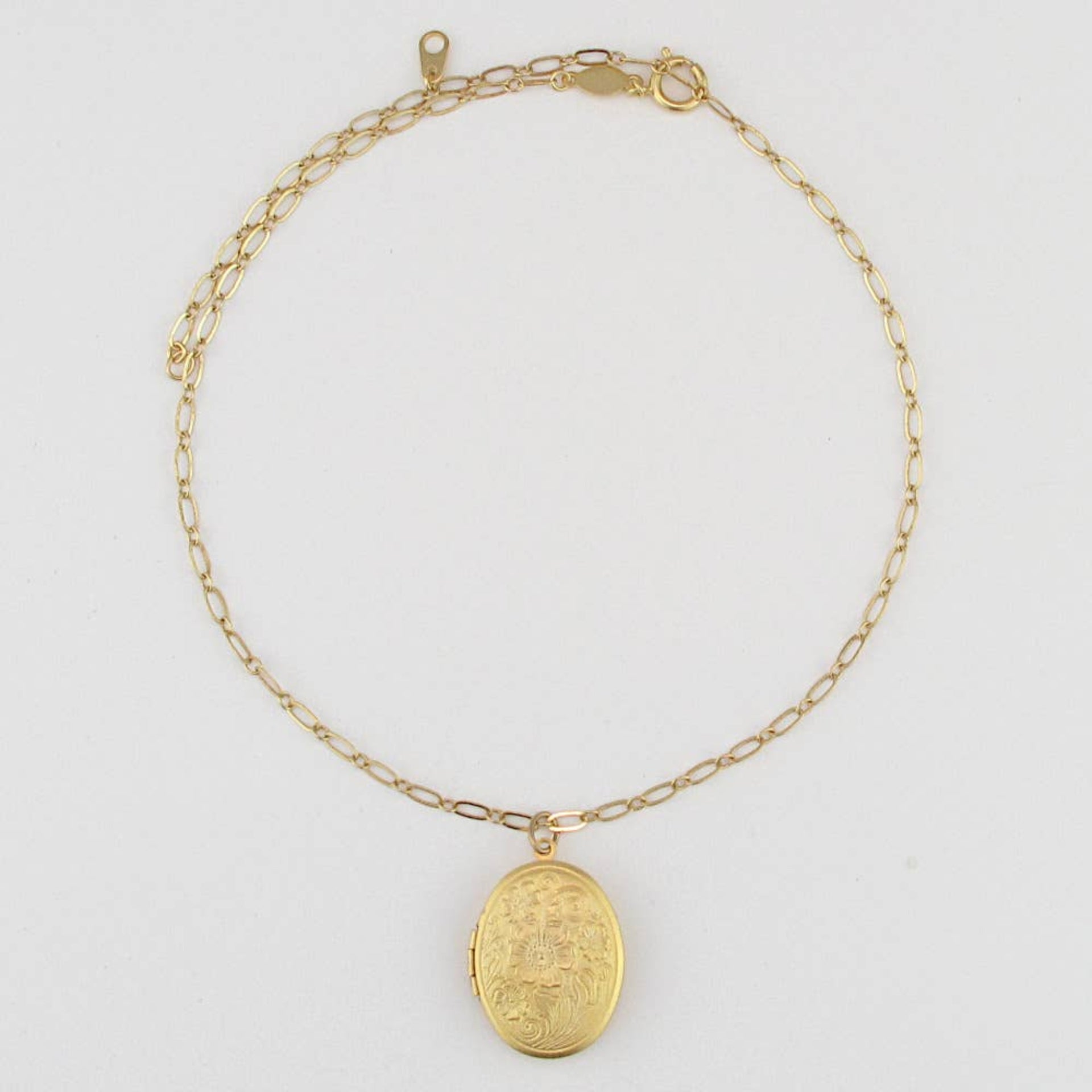 La Vie Parisienne - Morning Glory Locket Necklace