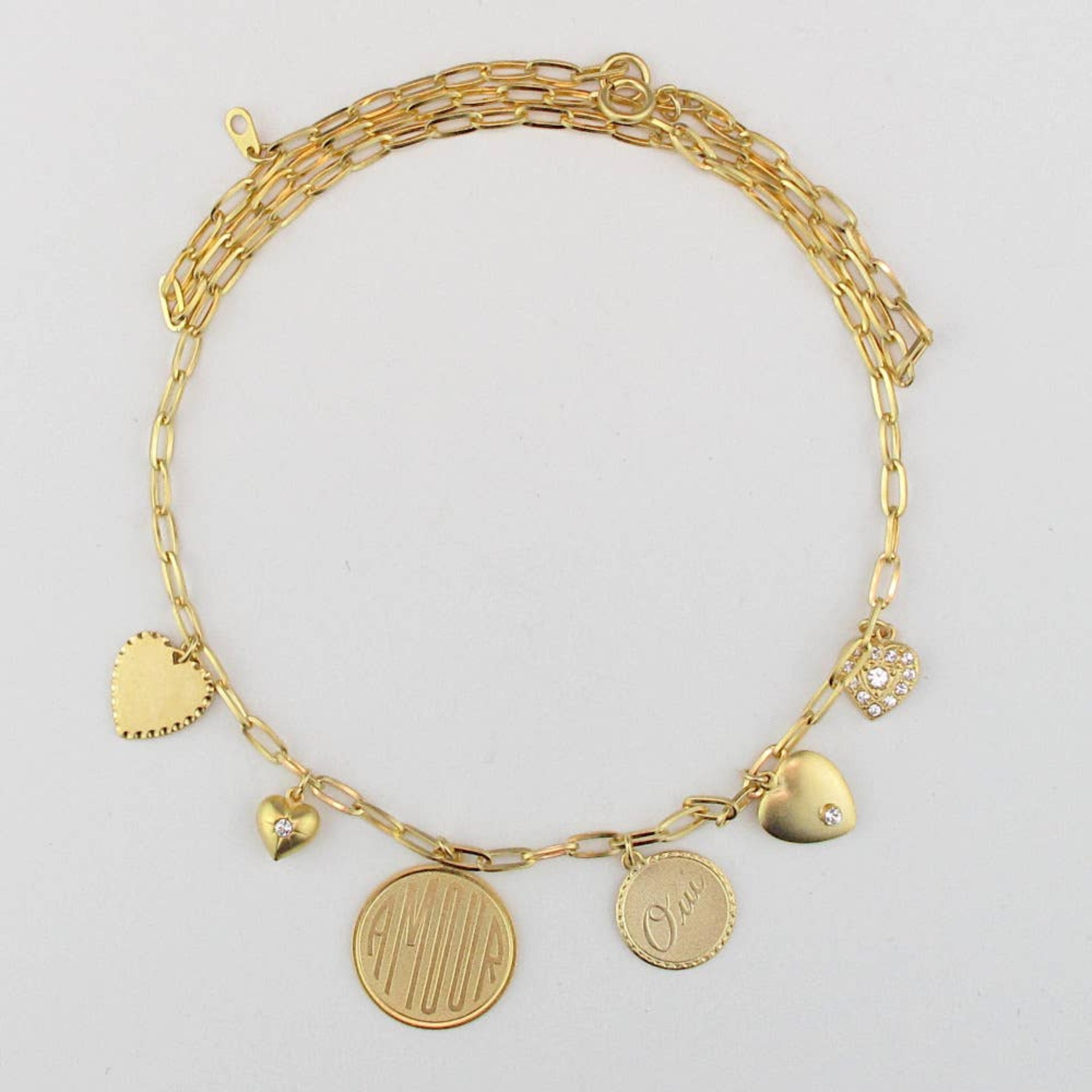 La Vie Parisienne Amour Charm Necklace