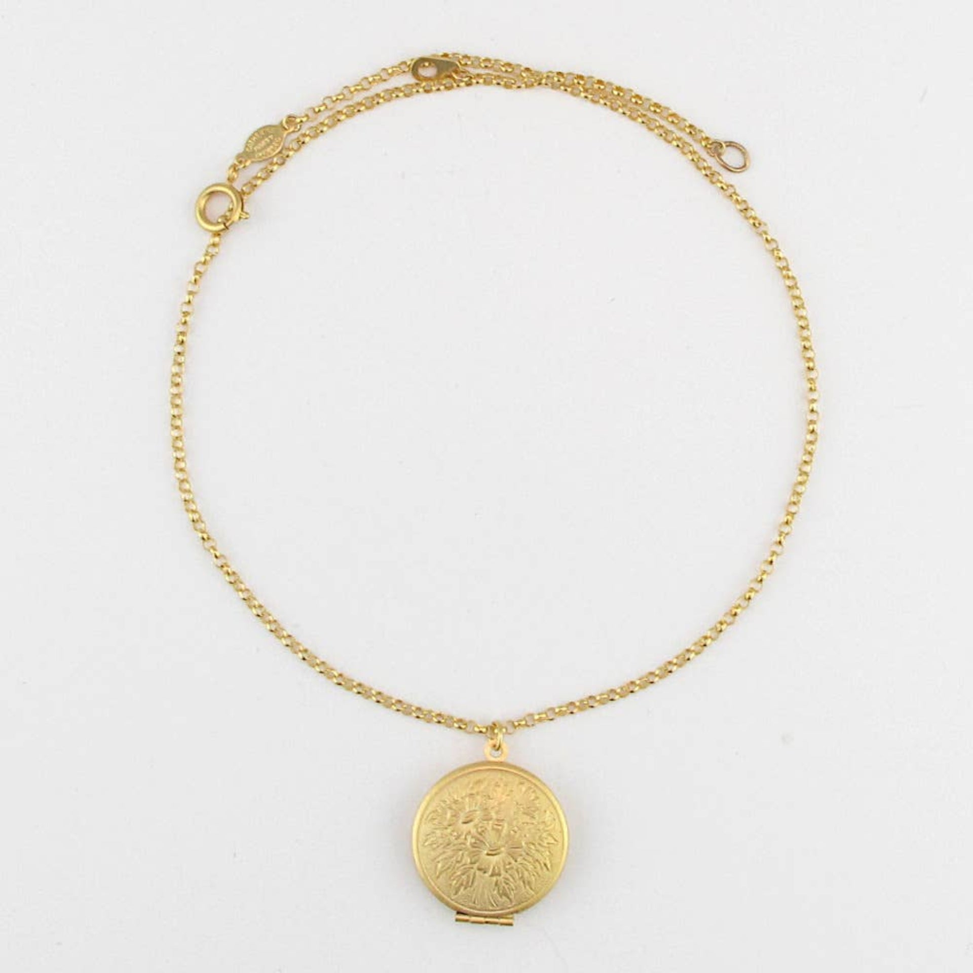 La Vie Parisienne Buttercup Locket Necklace